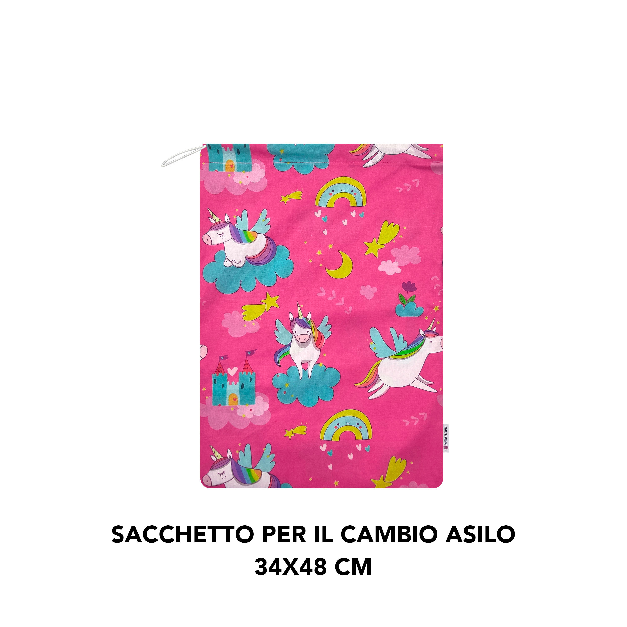Sac à langer Unicorns and Castles - Panini Fabrics