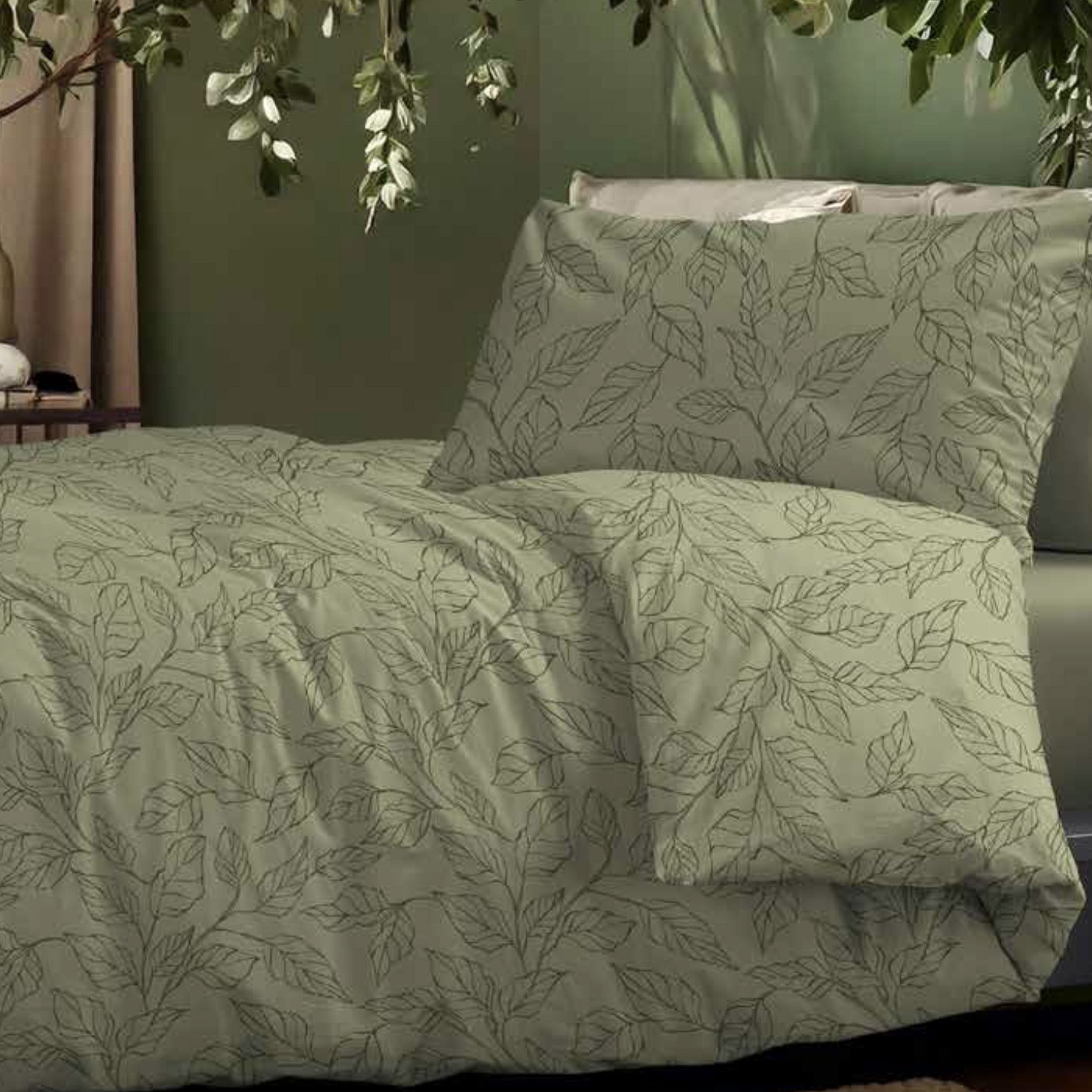 Foglie Tortora Style Doppelbett-Set Image