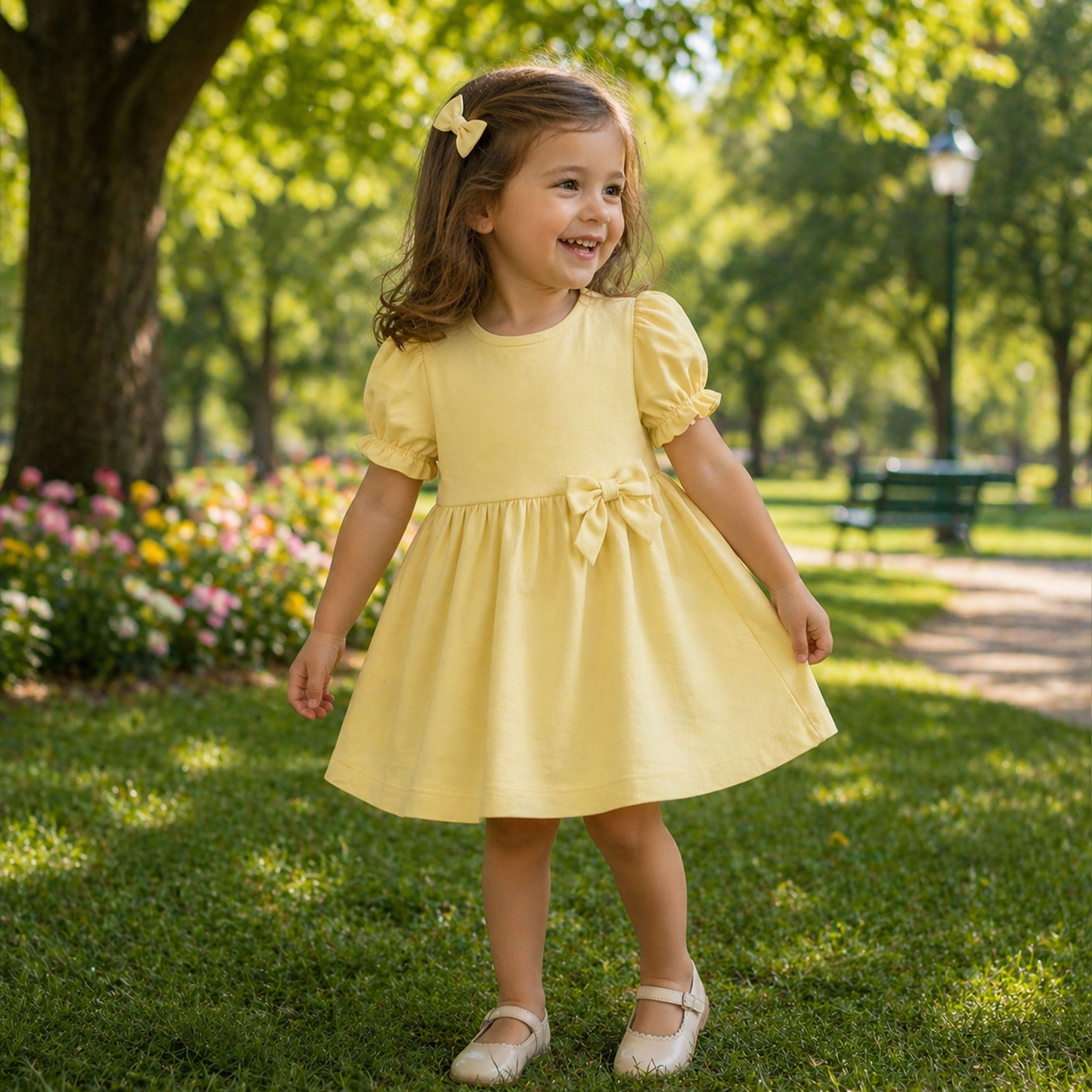 Yellow Cotton Jersey Image