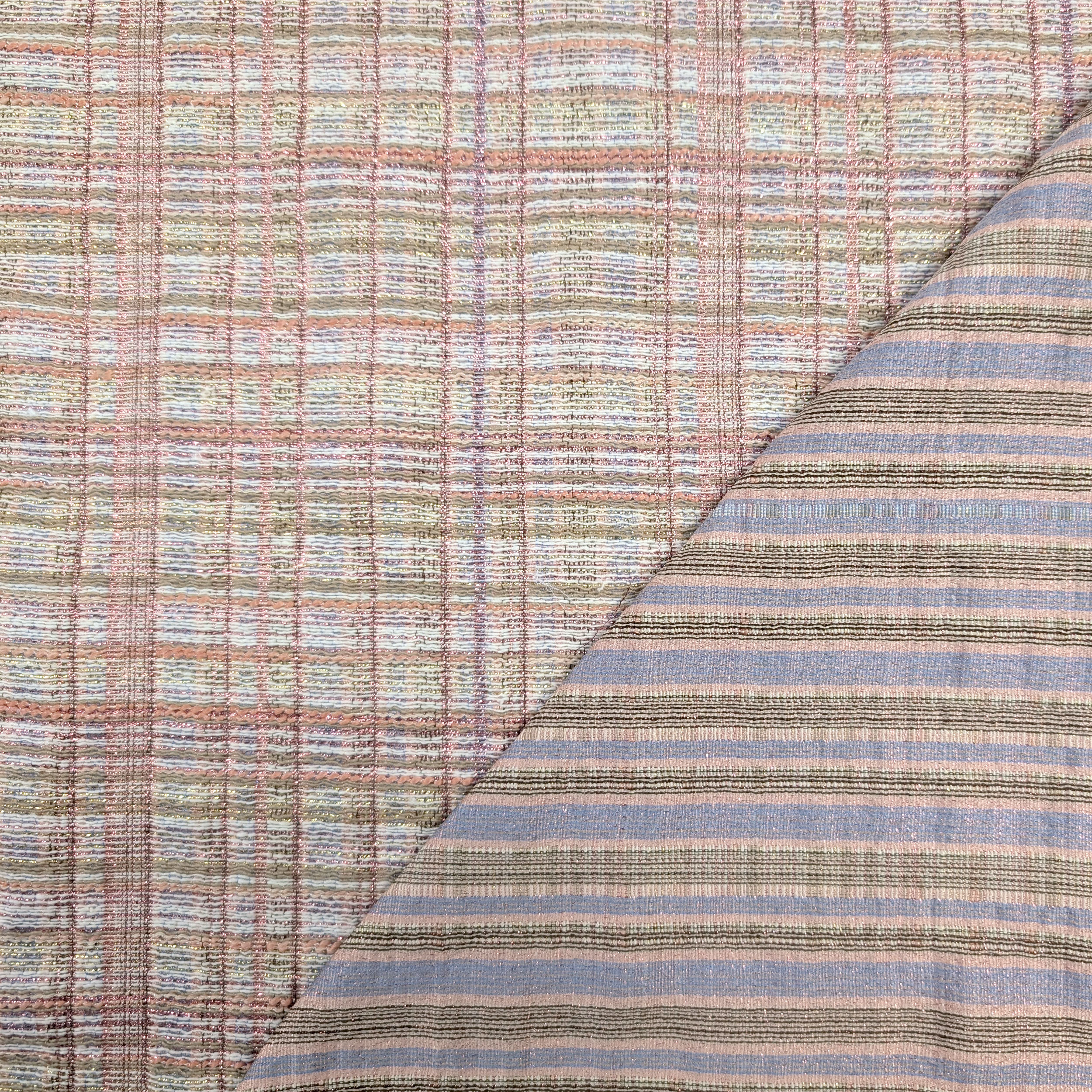 Tweed Moda Max Lurex Rose antique Image