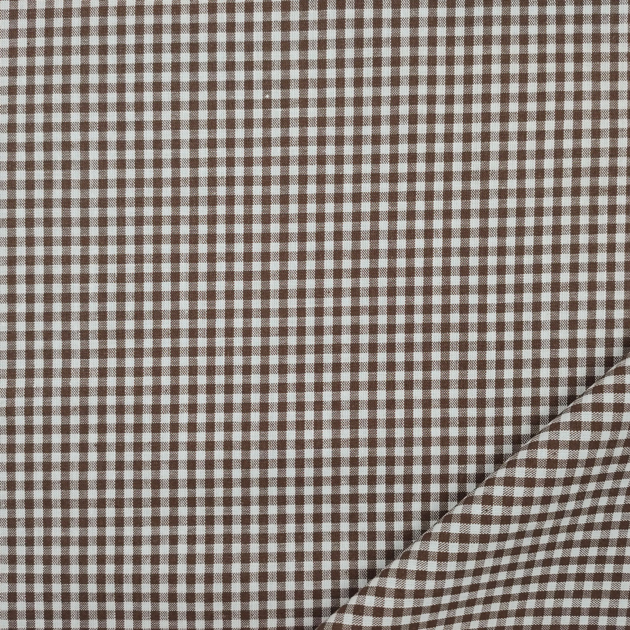cotone-leggero-quadretto-tinto-in-filo-marrone
