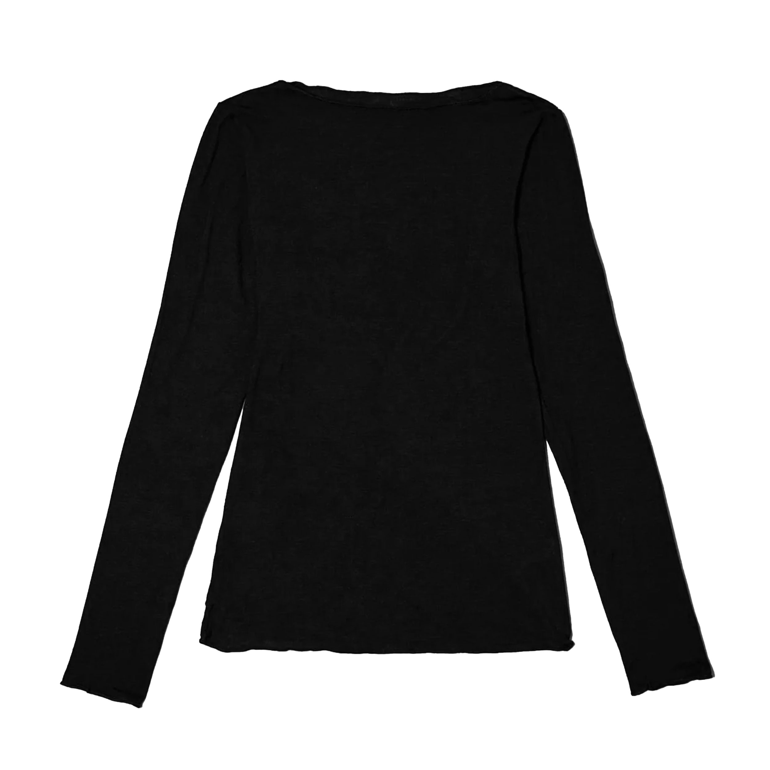 Jadea Black Boat Neck Cashmere Jumper Image