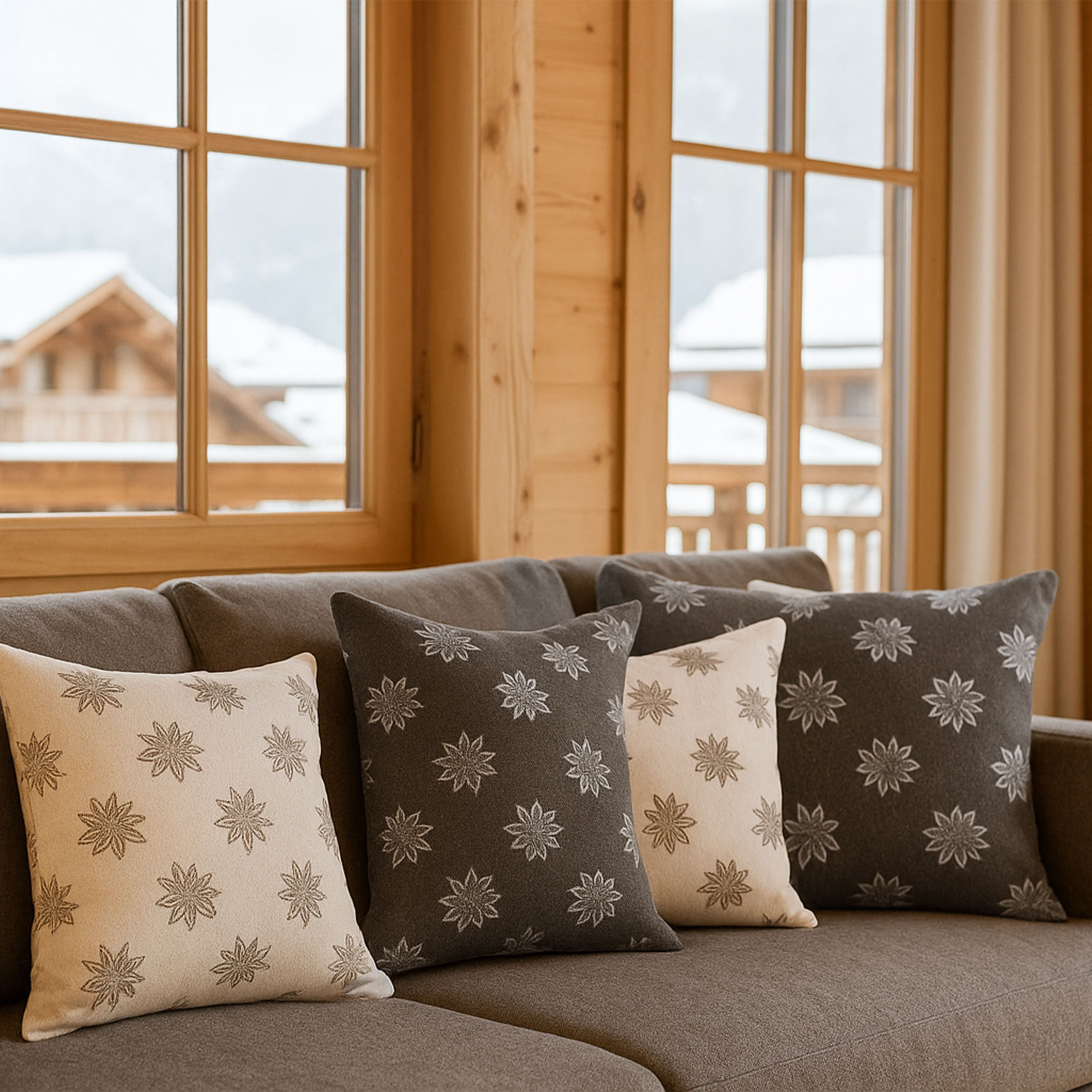 Jacquard Double Fantasy Alpine Stars Image