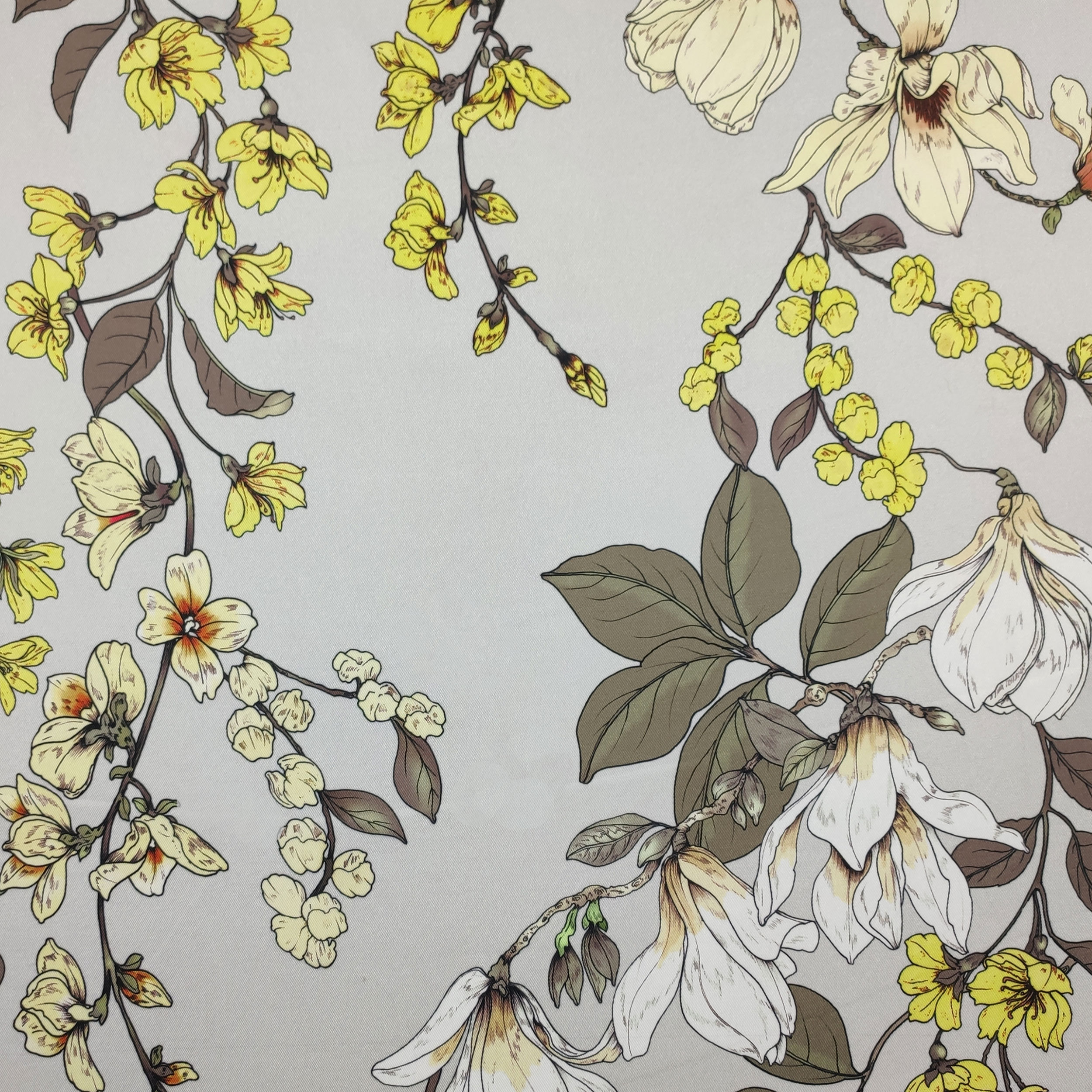 Satin Fashion Flowers Pearl