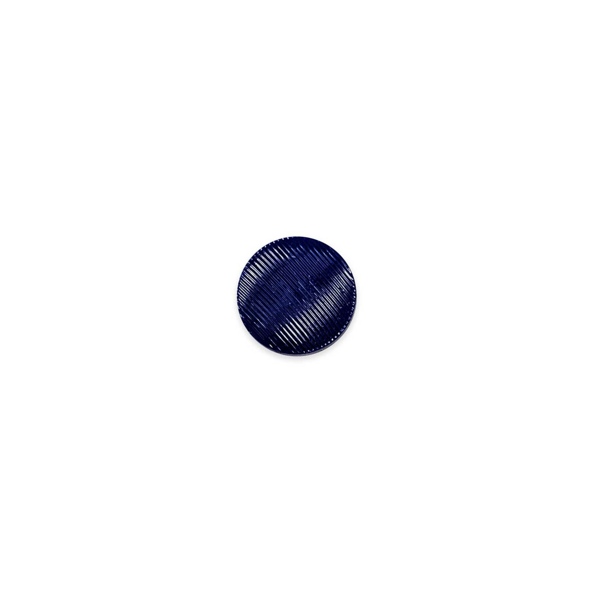 Button Solid Blue Texture Embossing Lin 16 Image