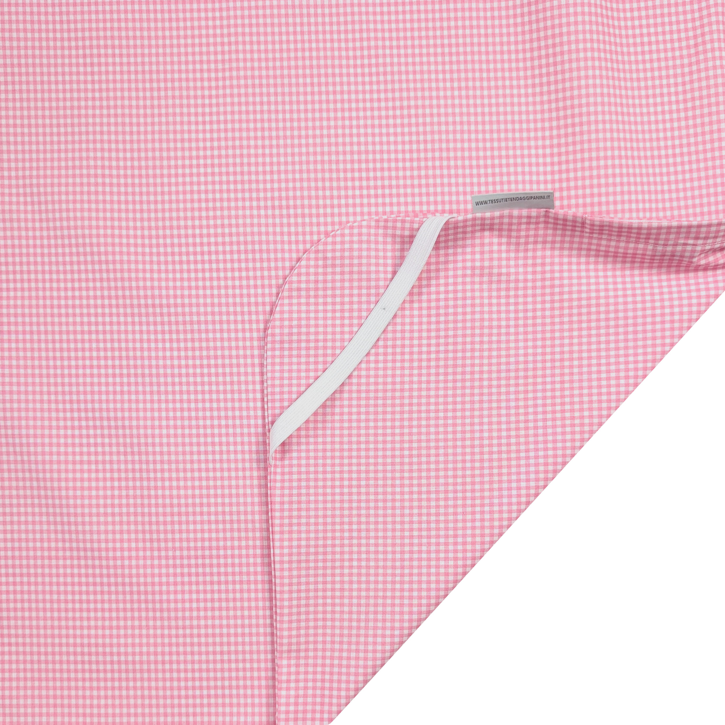 Saco de dormir de verano a cuadros rosa Image