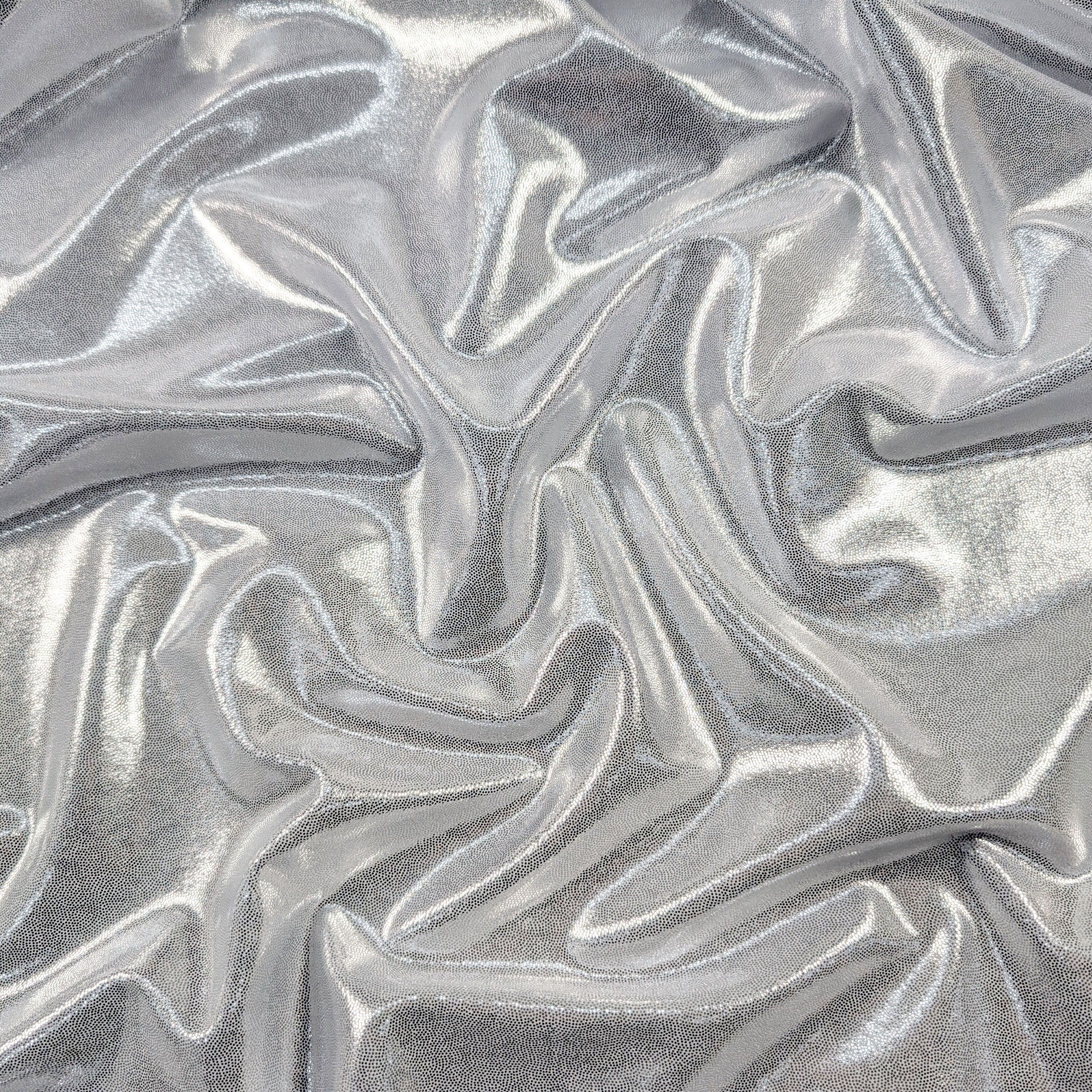 Lycra Glitter Milleluci Plata/Blanco Image