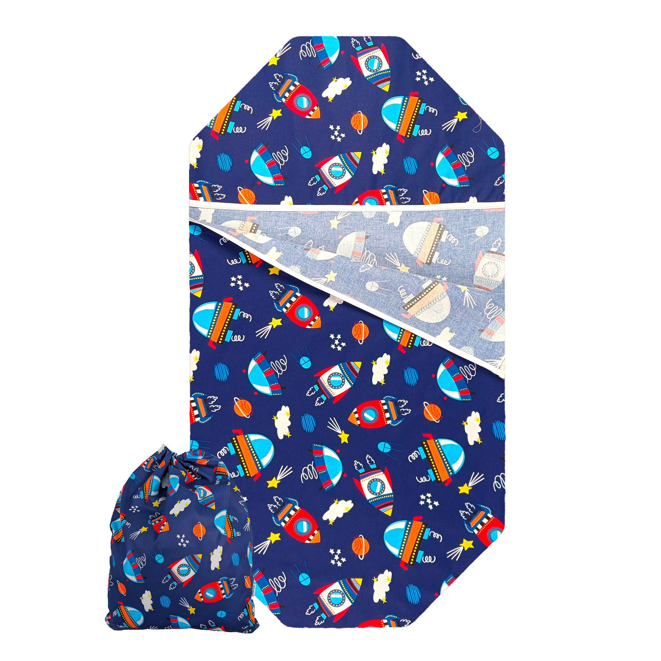 Contoured Summer Sleeping Bag for Camp Beds and Carrycots Image