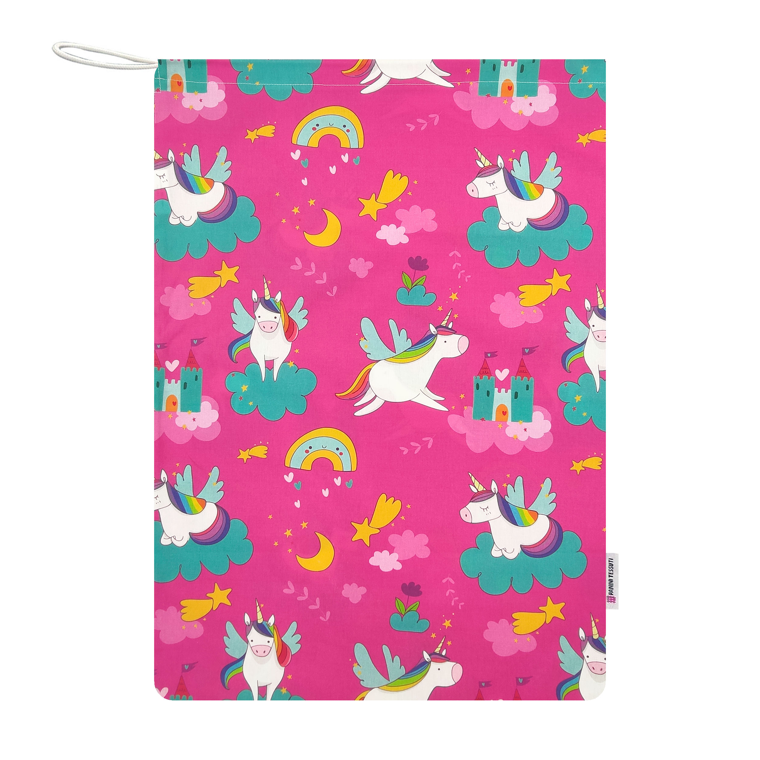 Sac à langer Licornes et châteaux - Panini Fabrics