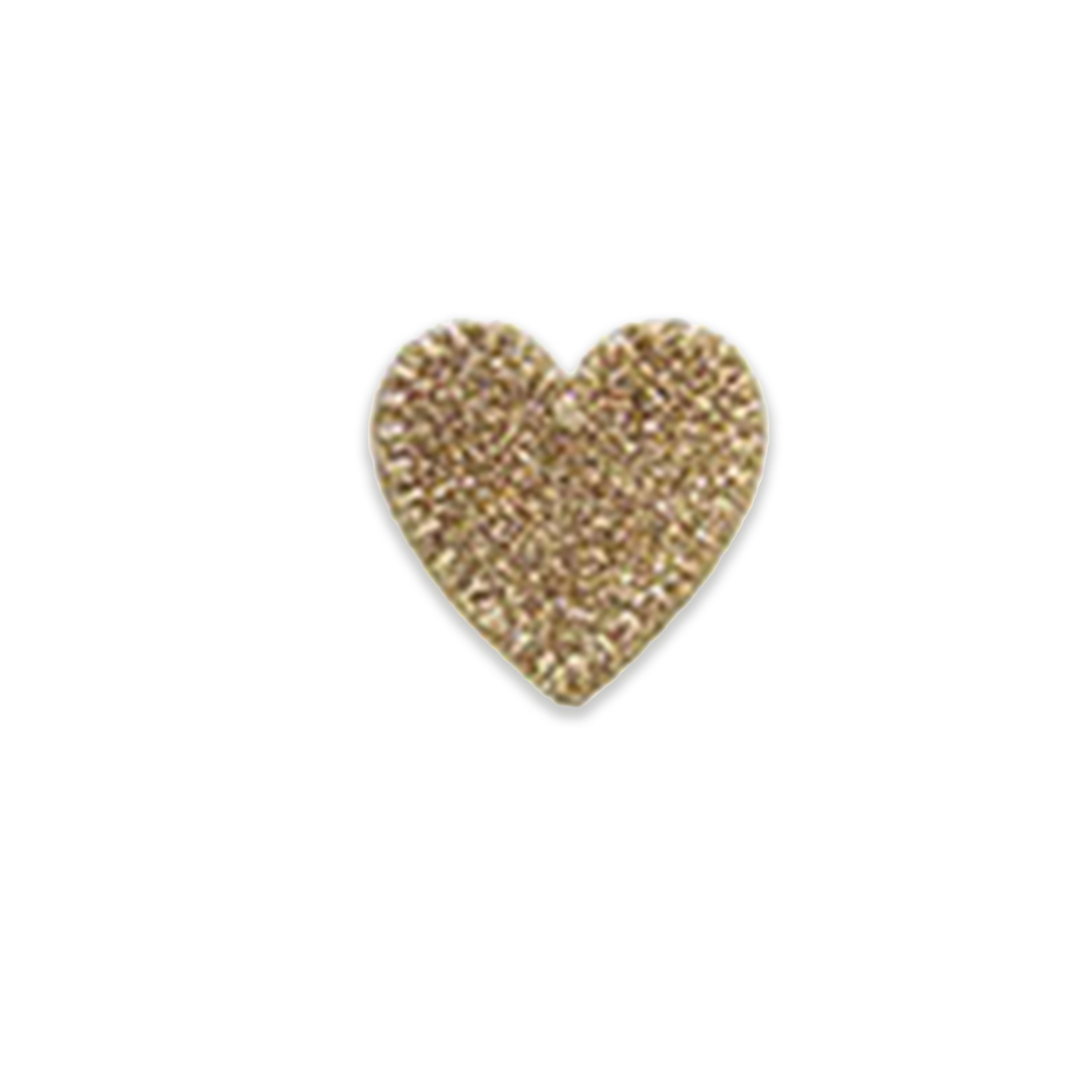 Thermoadhesive application Glitter Heart Image