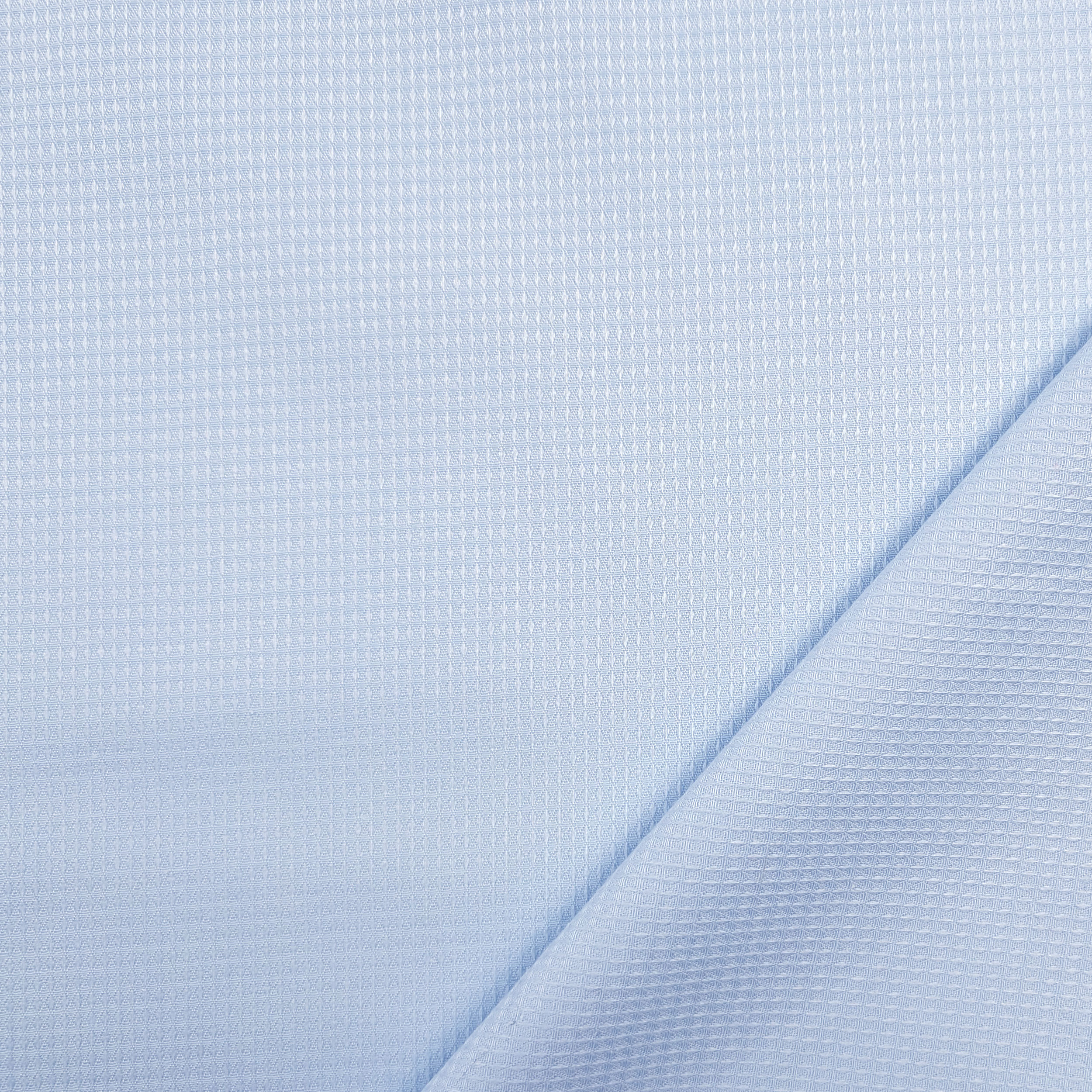 Baby Blue Piquet Fashion Image