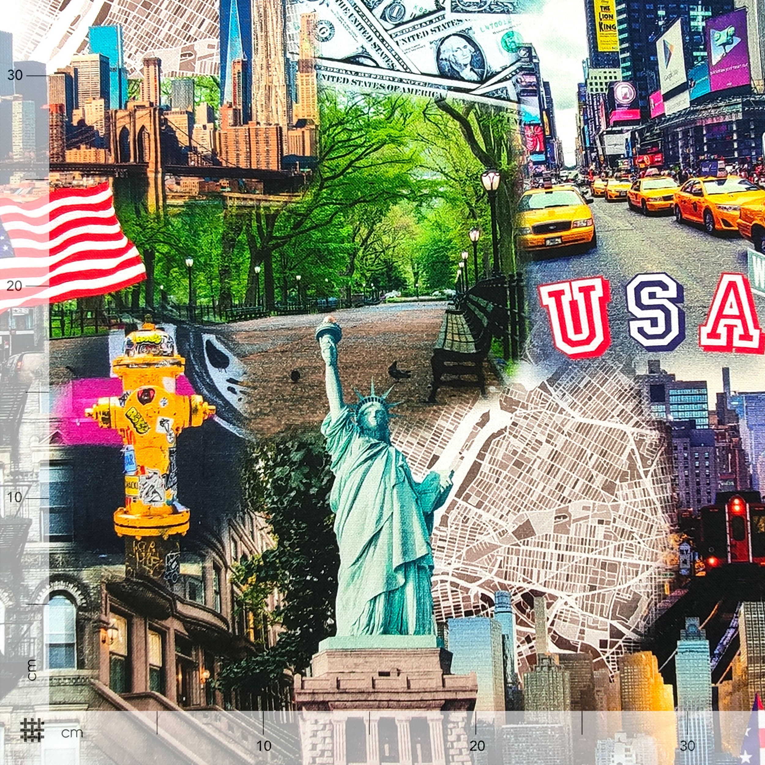Tejido de algodón Panamá Nueva York
