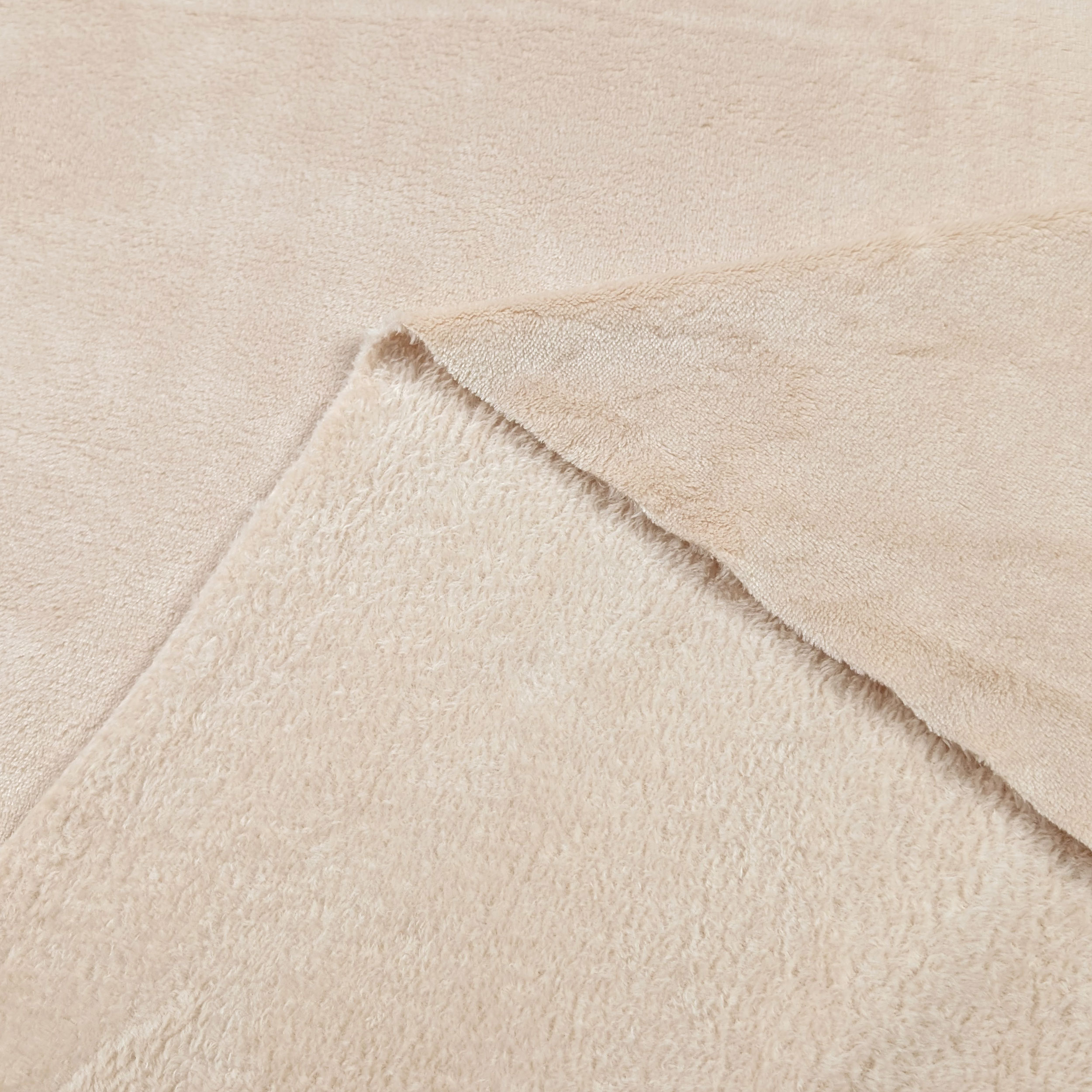 Plain Plush Fleece Fabric Image