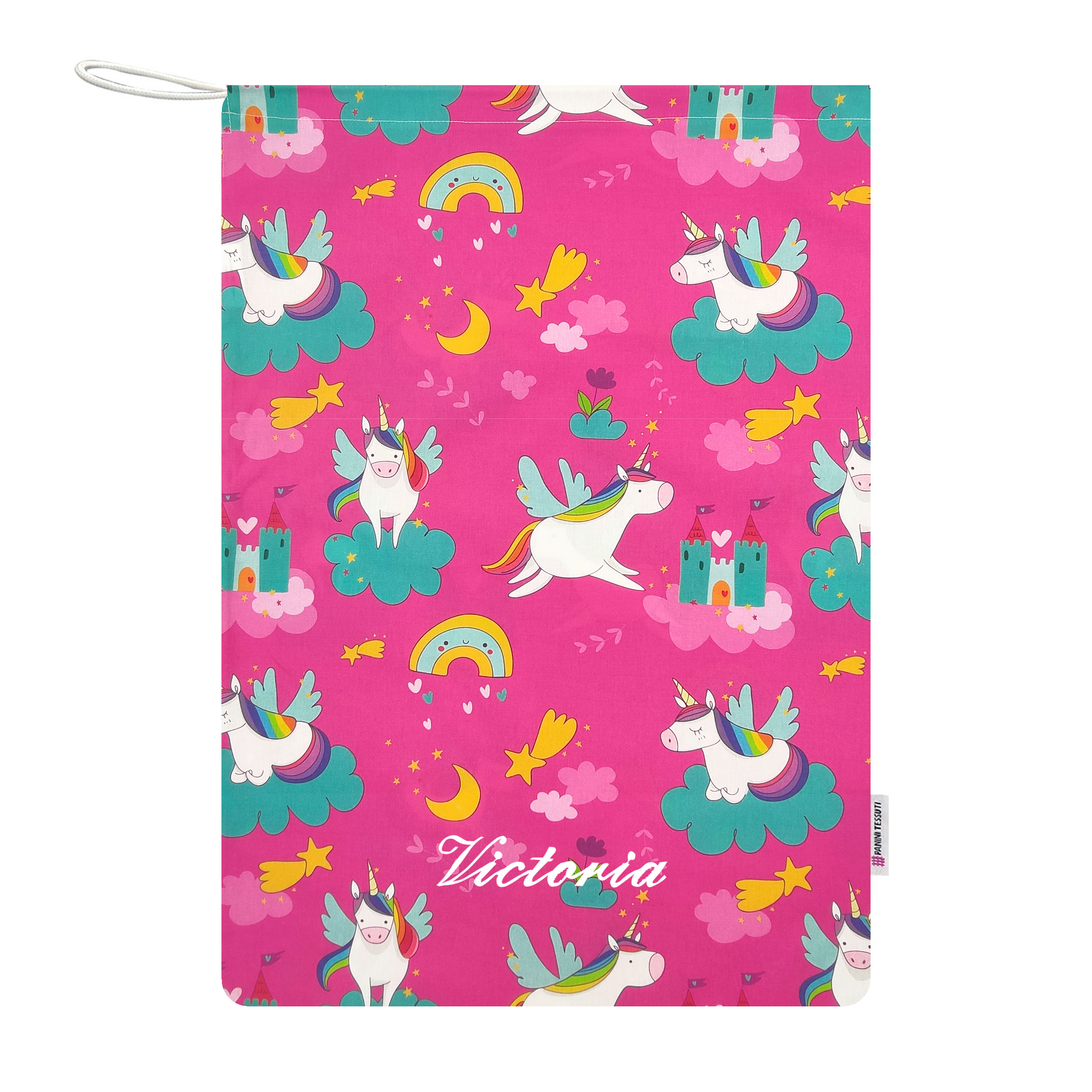 Sac à langer Licornes et châteaux - Panini Fabrics