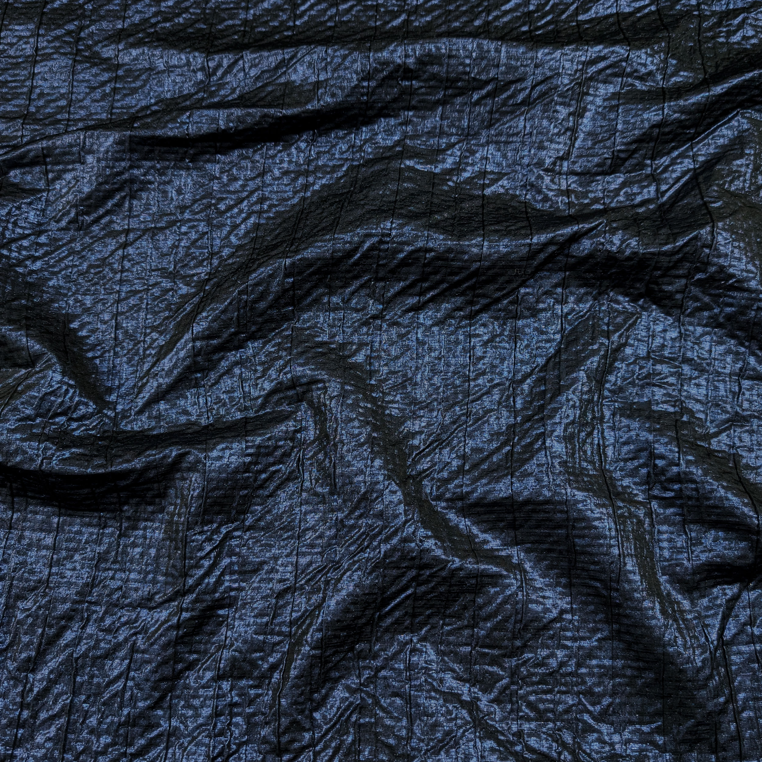 Embossed Laminated Fabric Blue Image