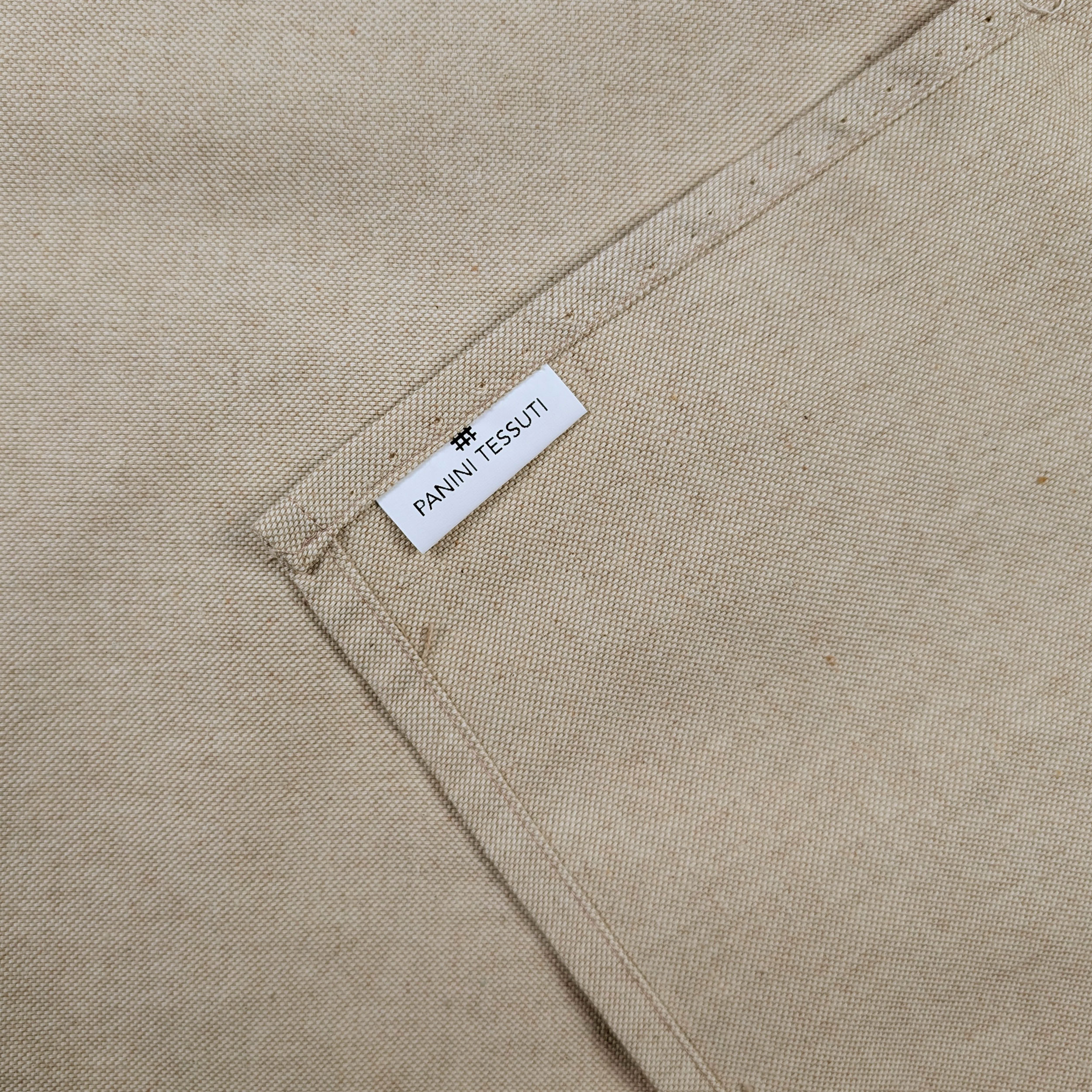 Ecru Plain Tablecloth Image
