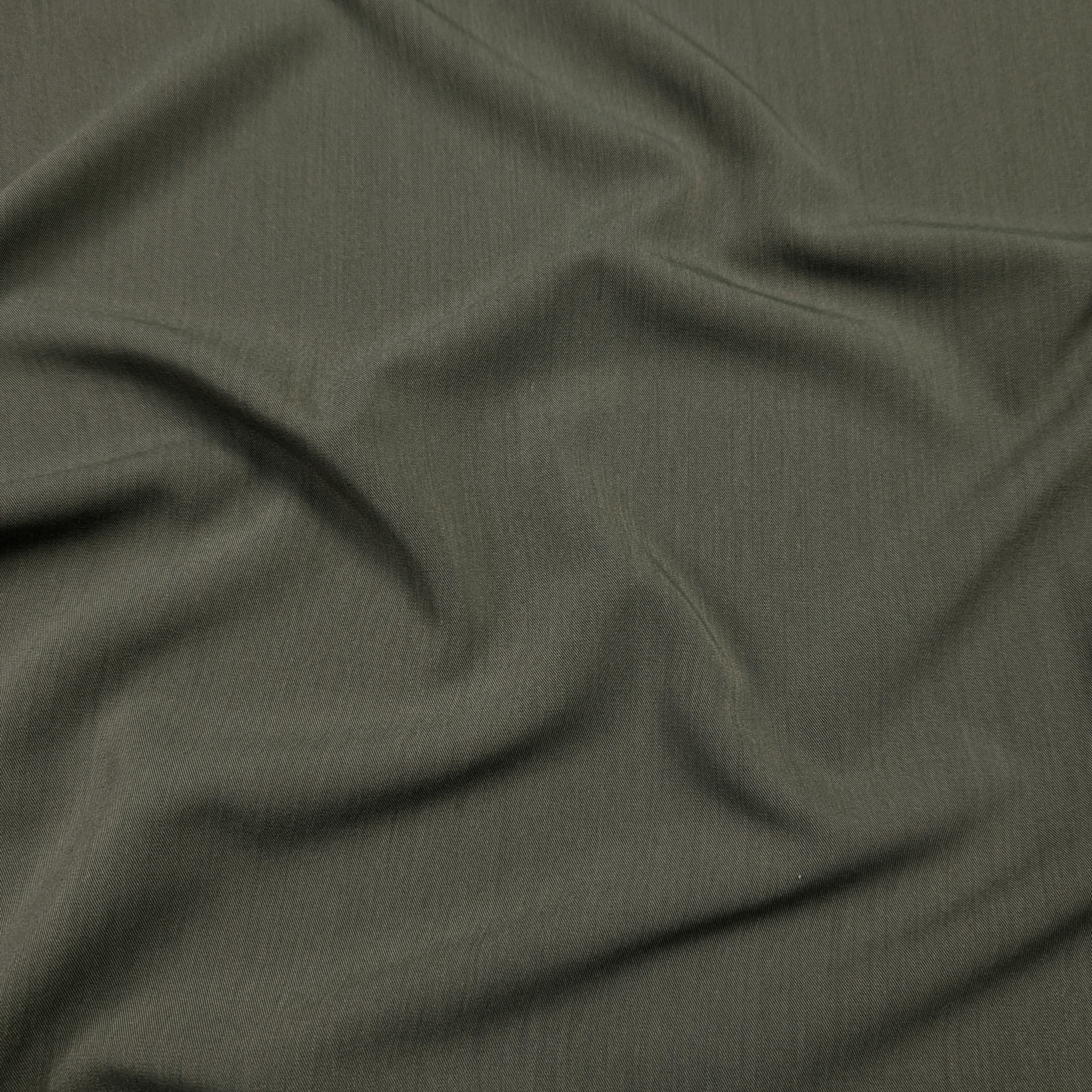 Twill Comfort Viscose Khaki Image