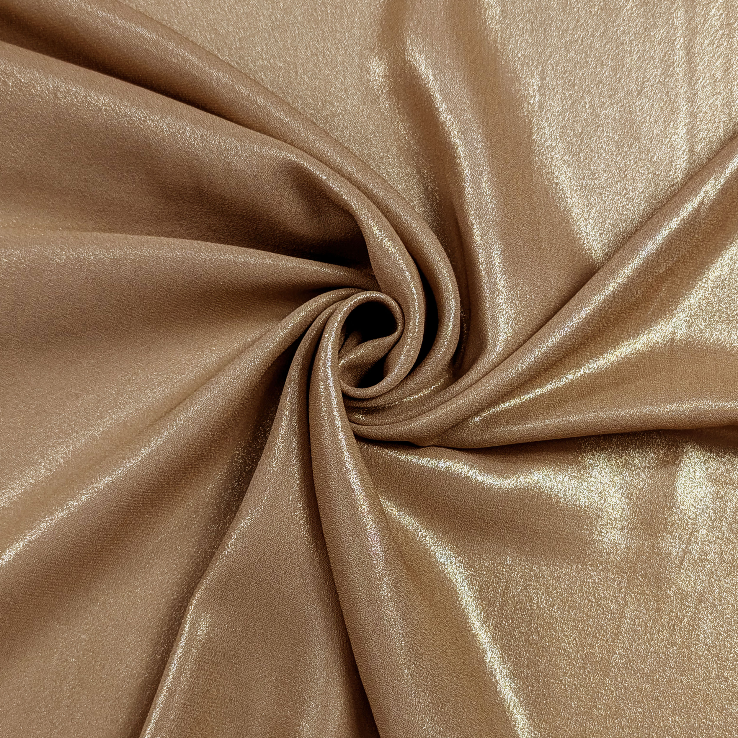 Gold Coated Lurex Crêpe Image