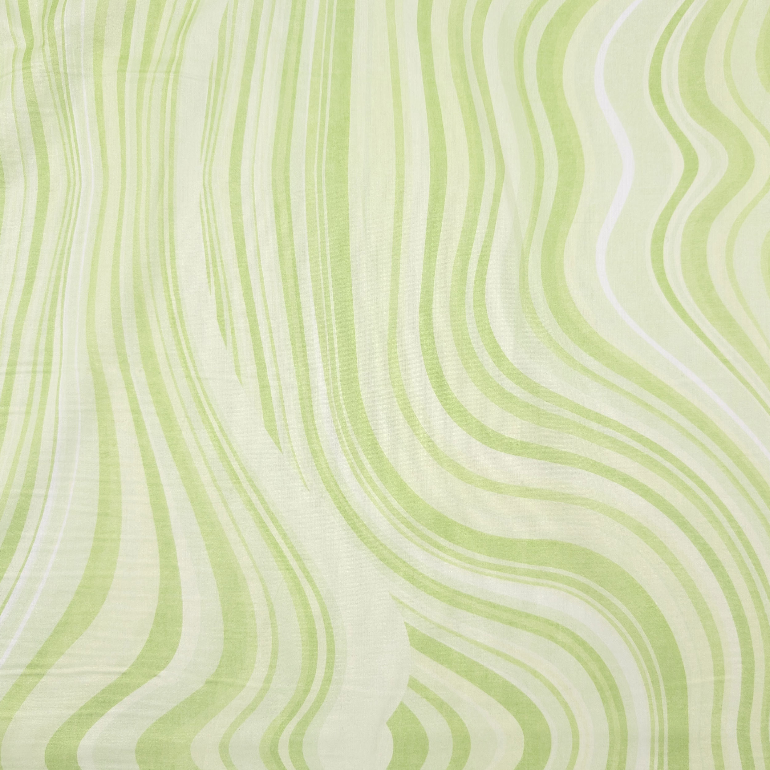 Optical Green Cotton Muslin Image
