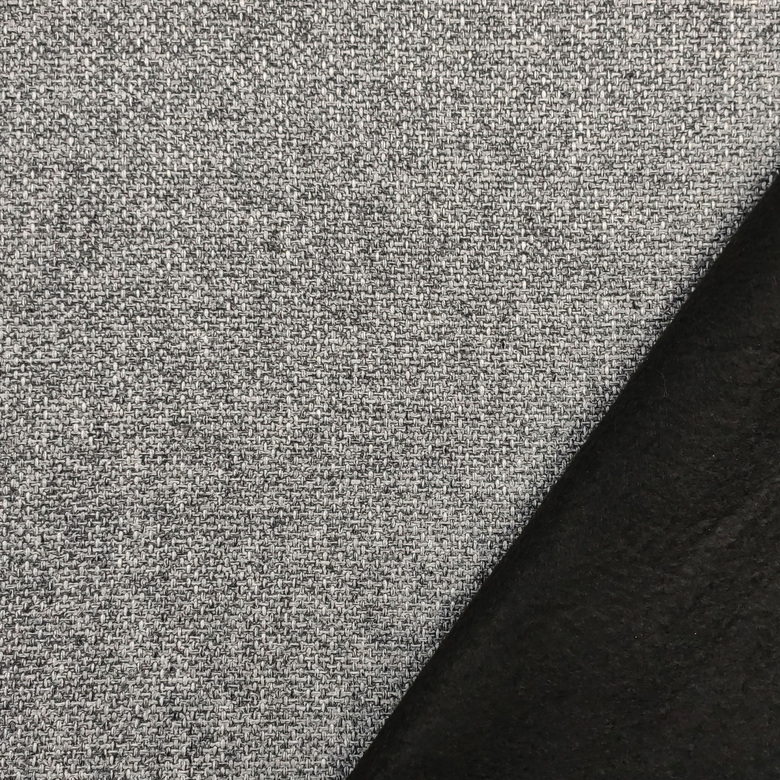 Tissu de trame mélangé gris Image