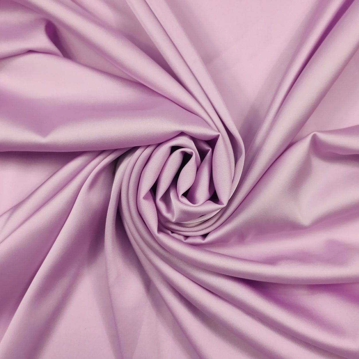 Silky Sateen Stretch Fabric Image