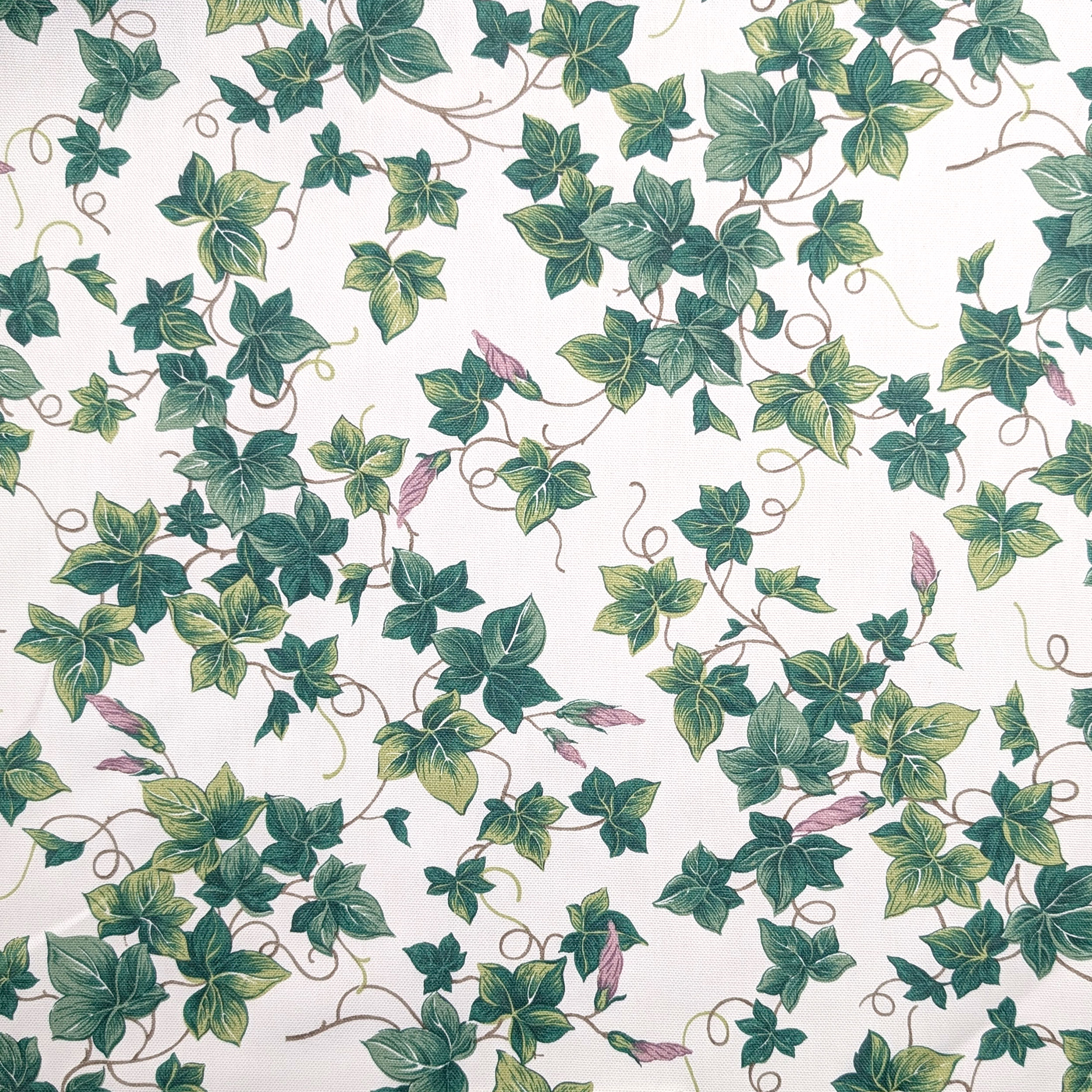 Ivy Flower Printed Panama Image