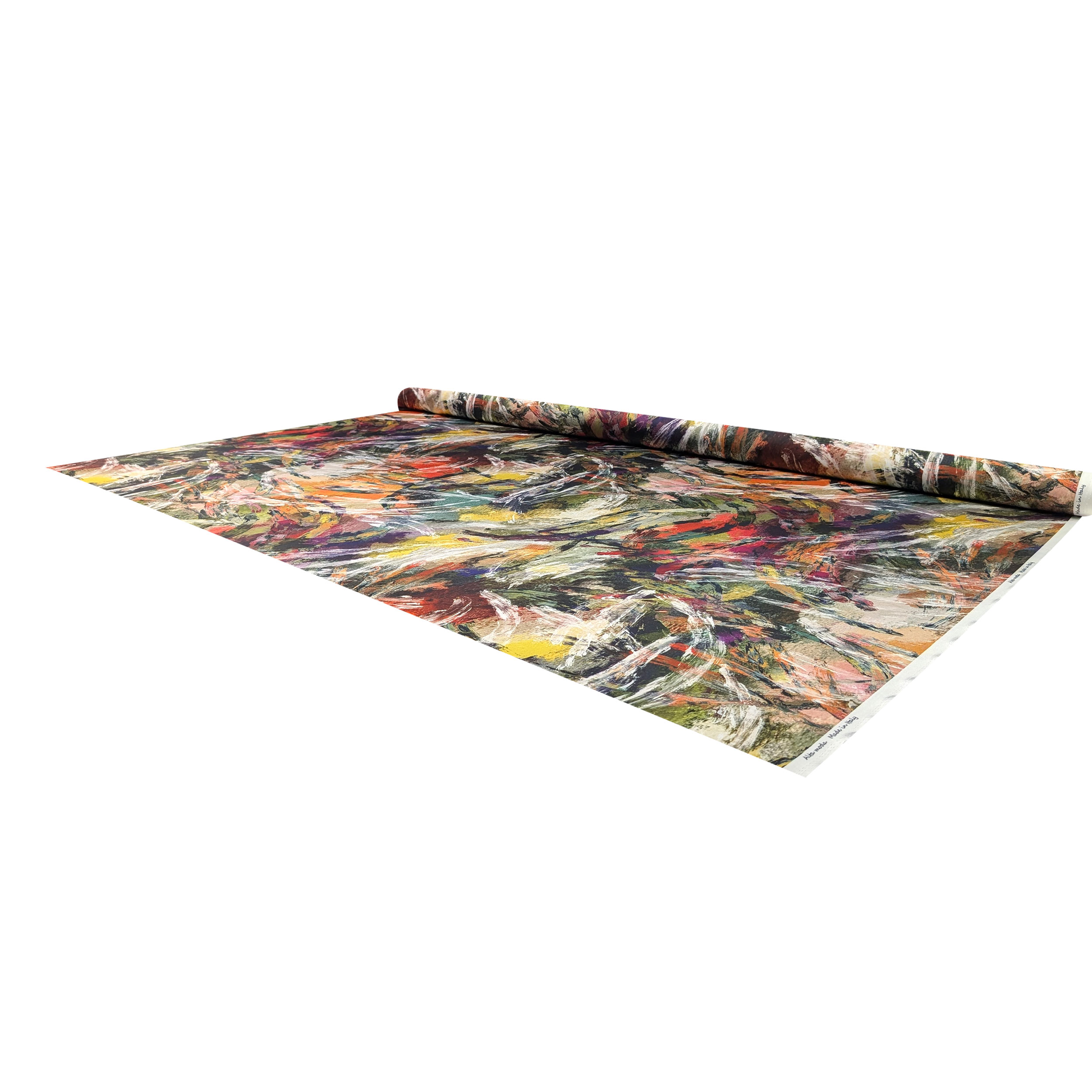 Set Satin High Fashion Coloured Brushstrokes Image
