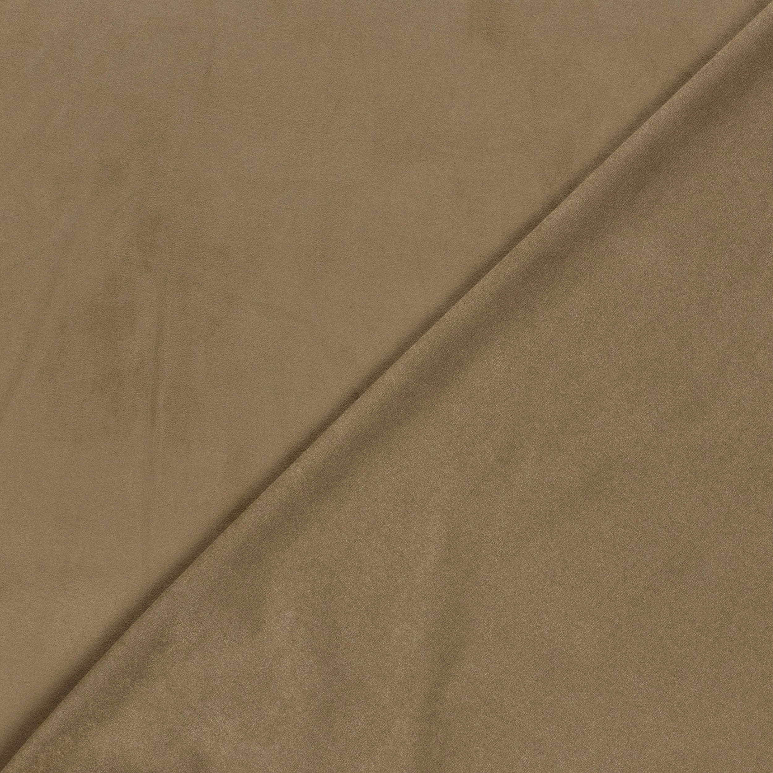 Elasticised Suede Fabric Beige Image
