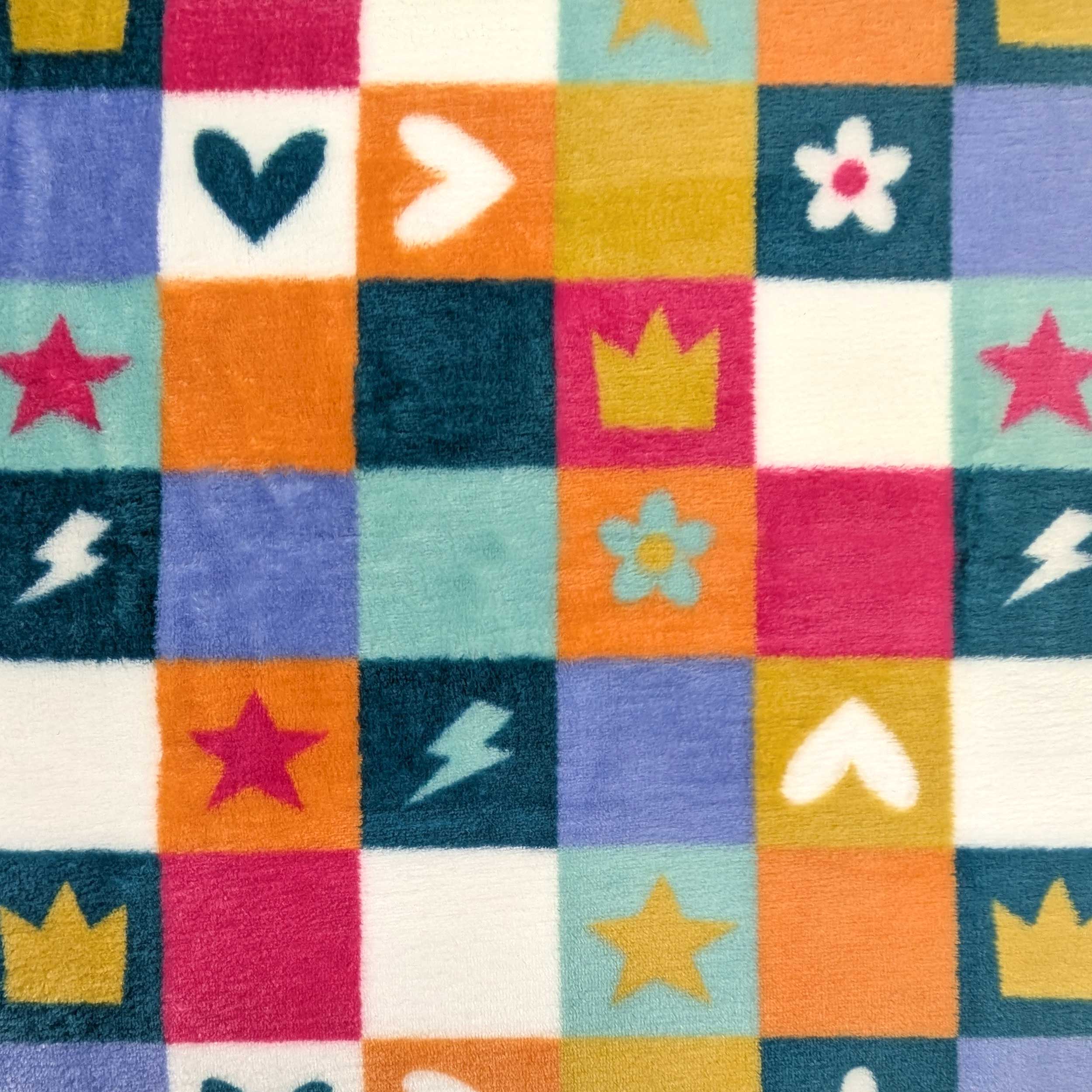 Cashmere Checkered Hand Fleece Image