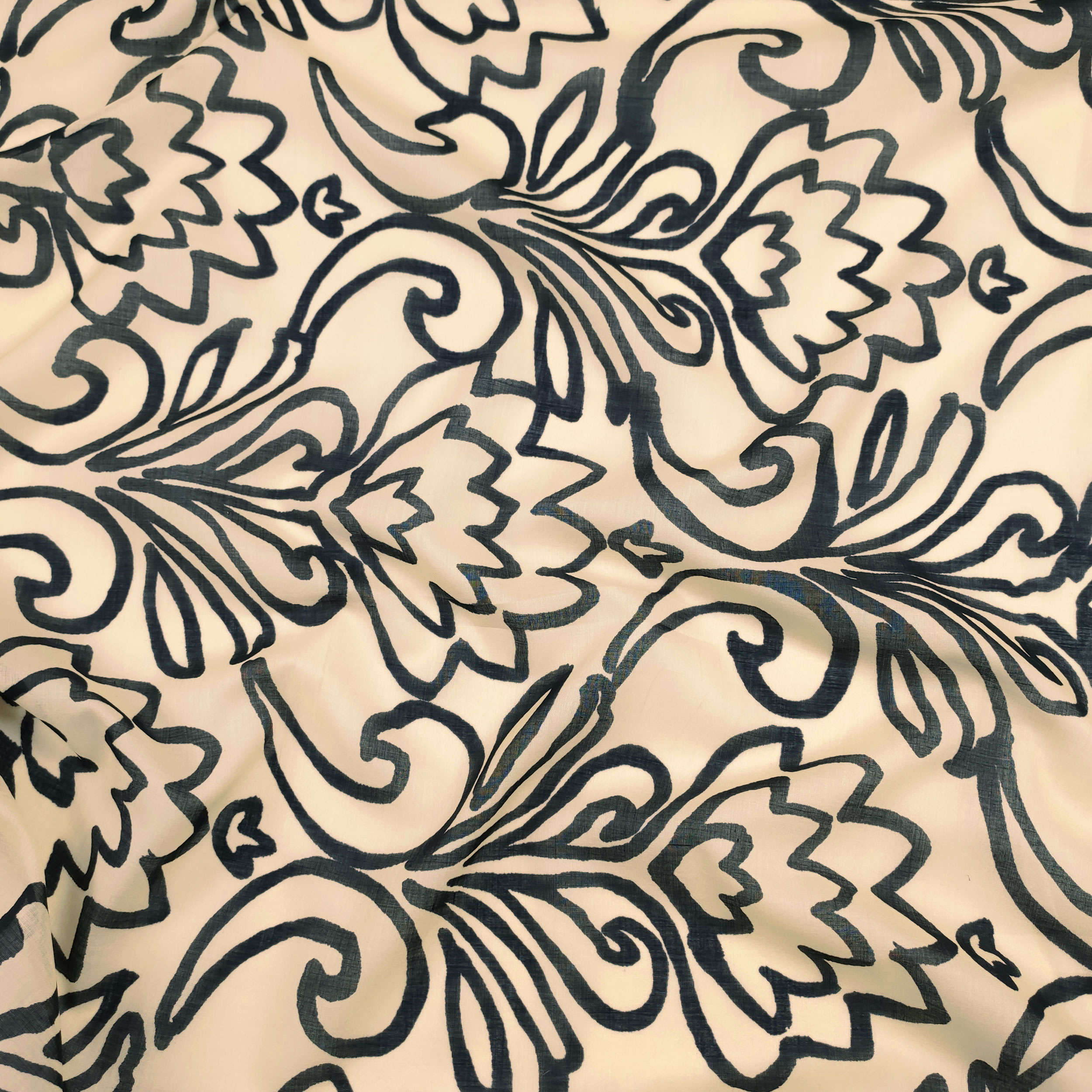 Setata muslin High Fashion Beige et noir