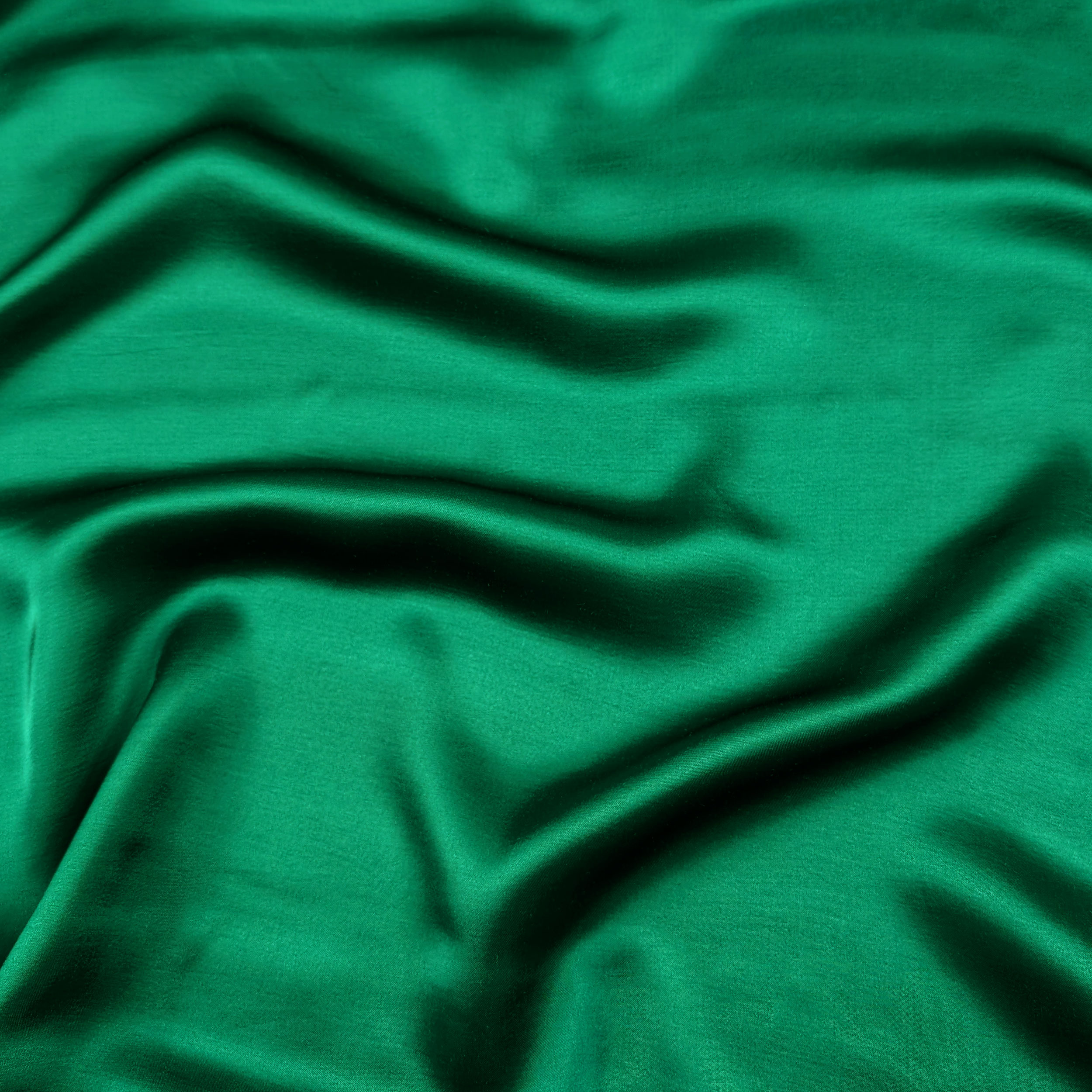 Satin Cady Viskose Seide Grün