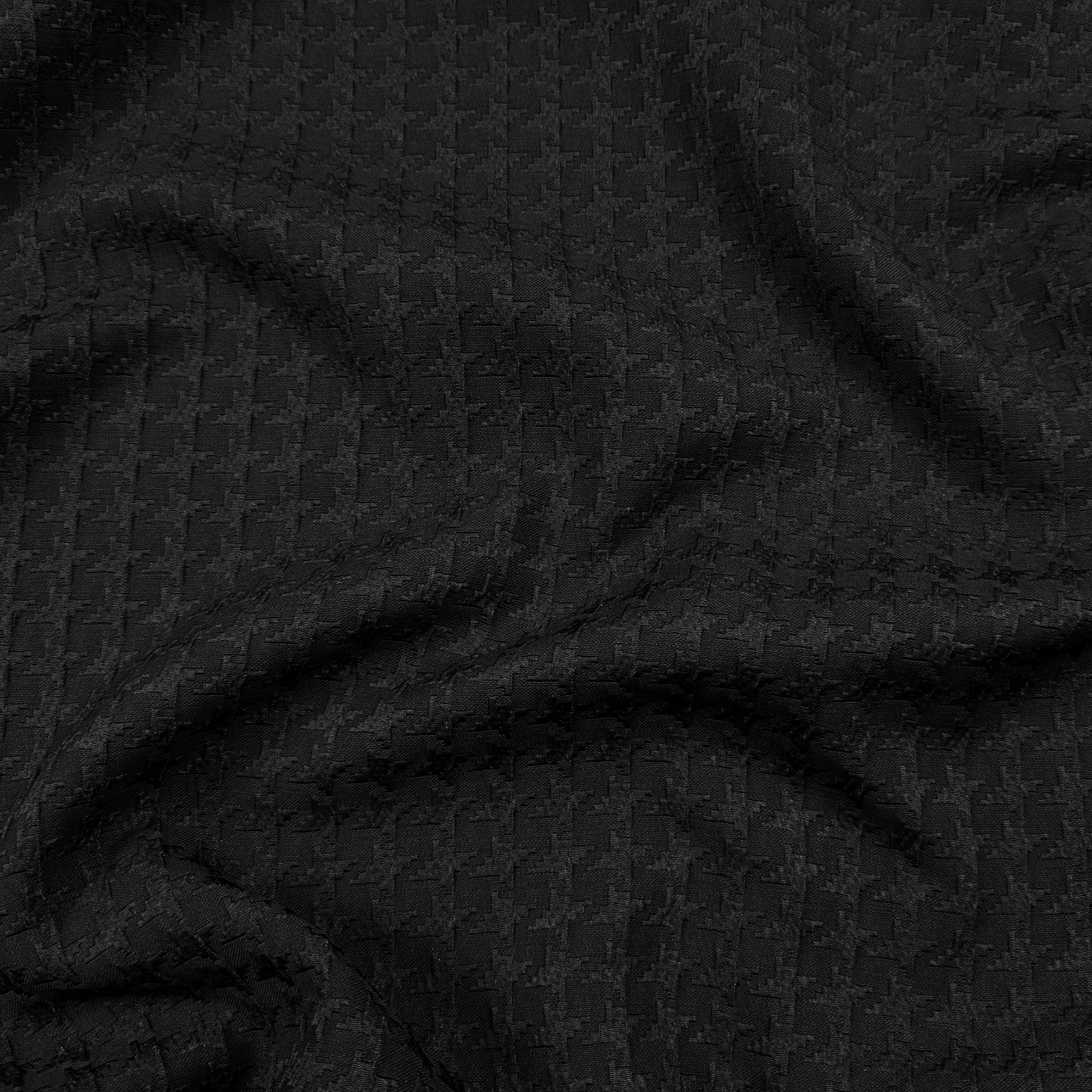 Houndstooth Jacquard Black Image