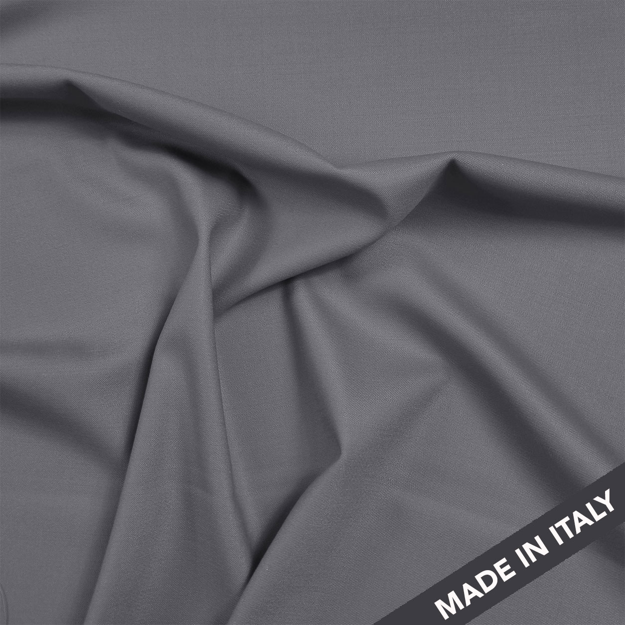 Satin de laine extensible gris Image