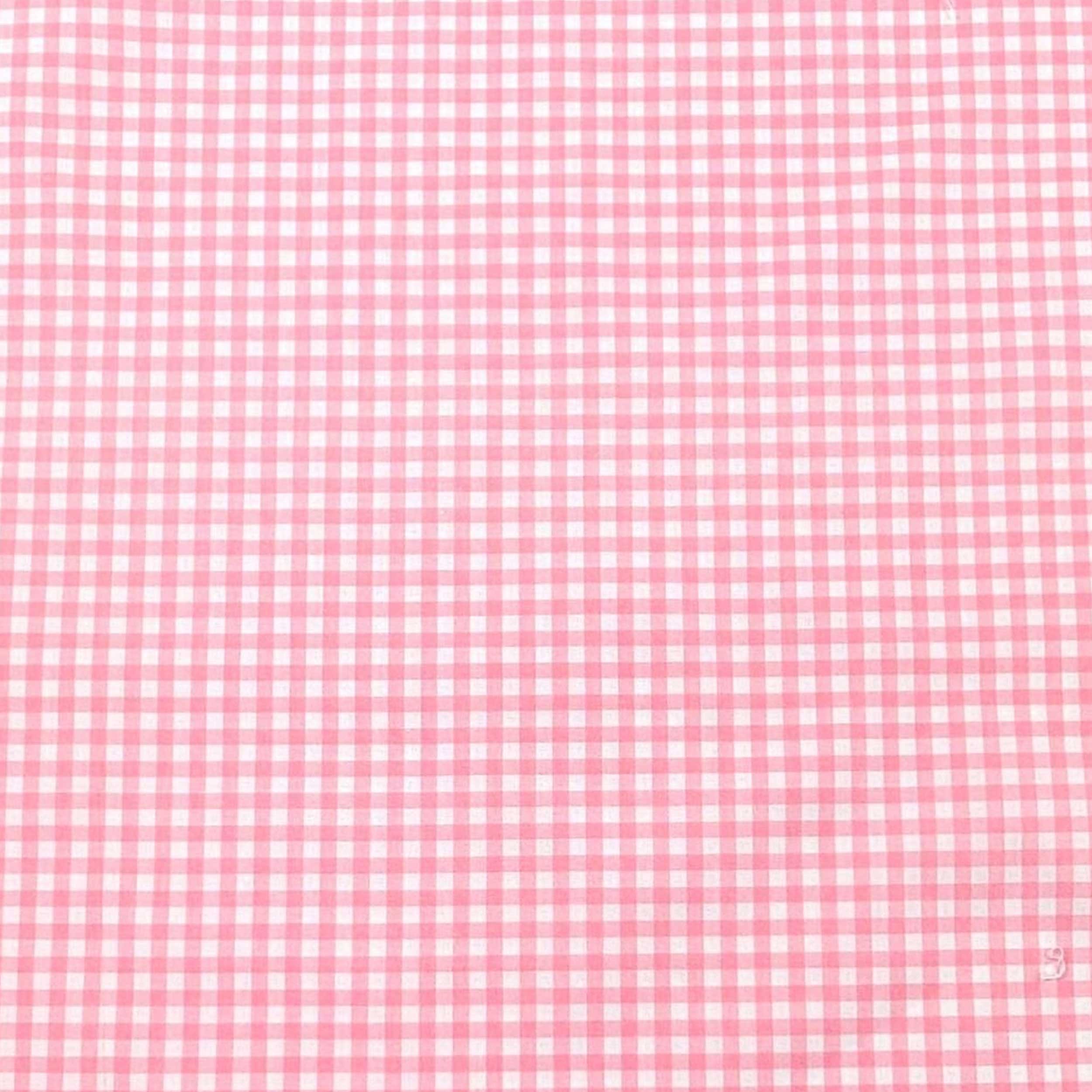 Pink checked sheet Image