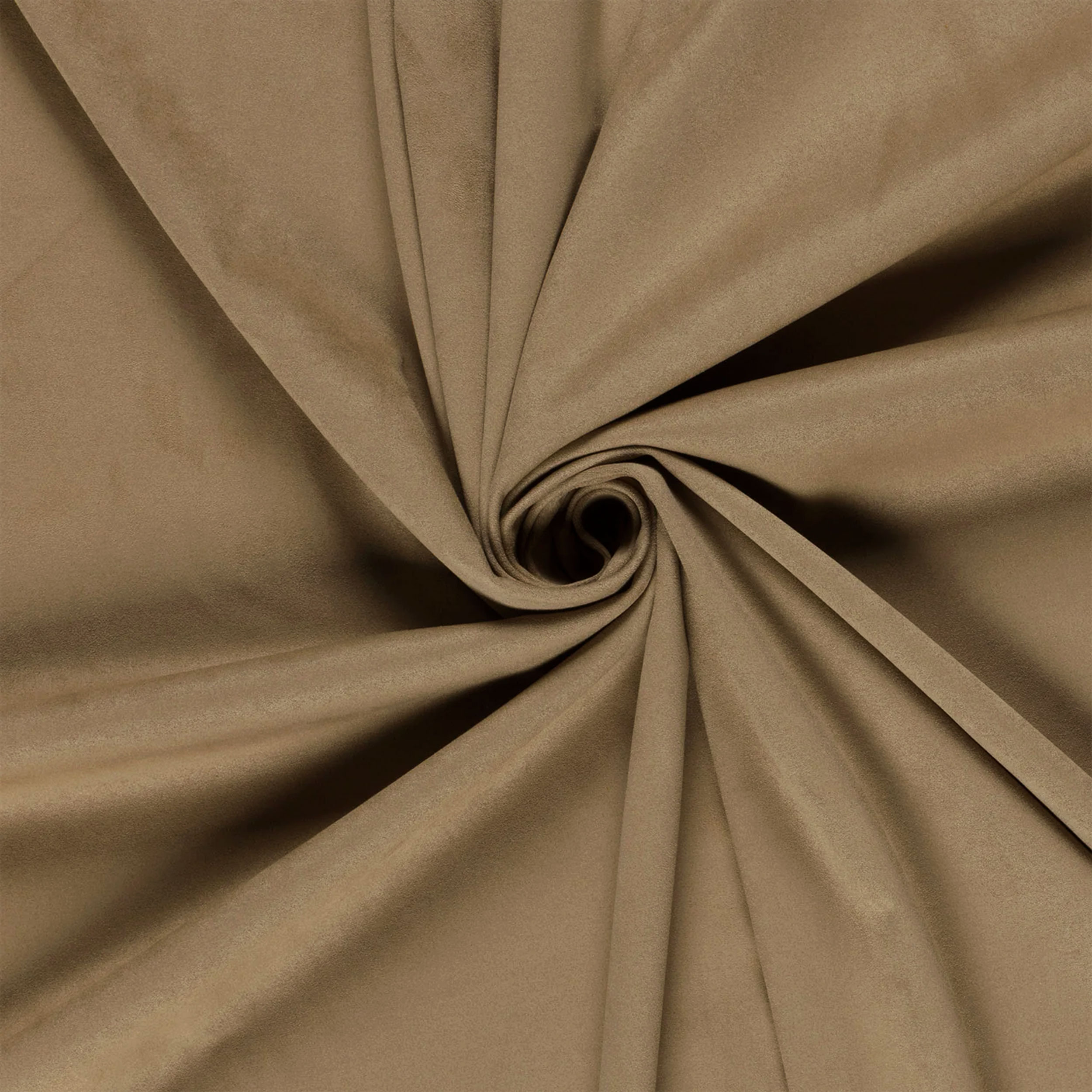 Elasticised Suede Fabric Beige Image