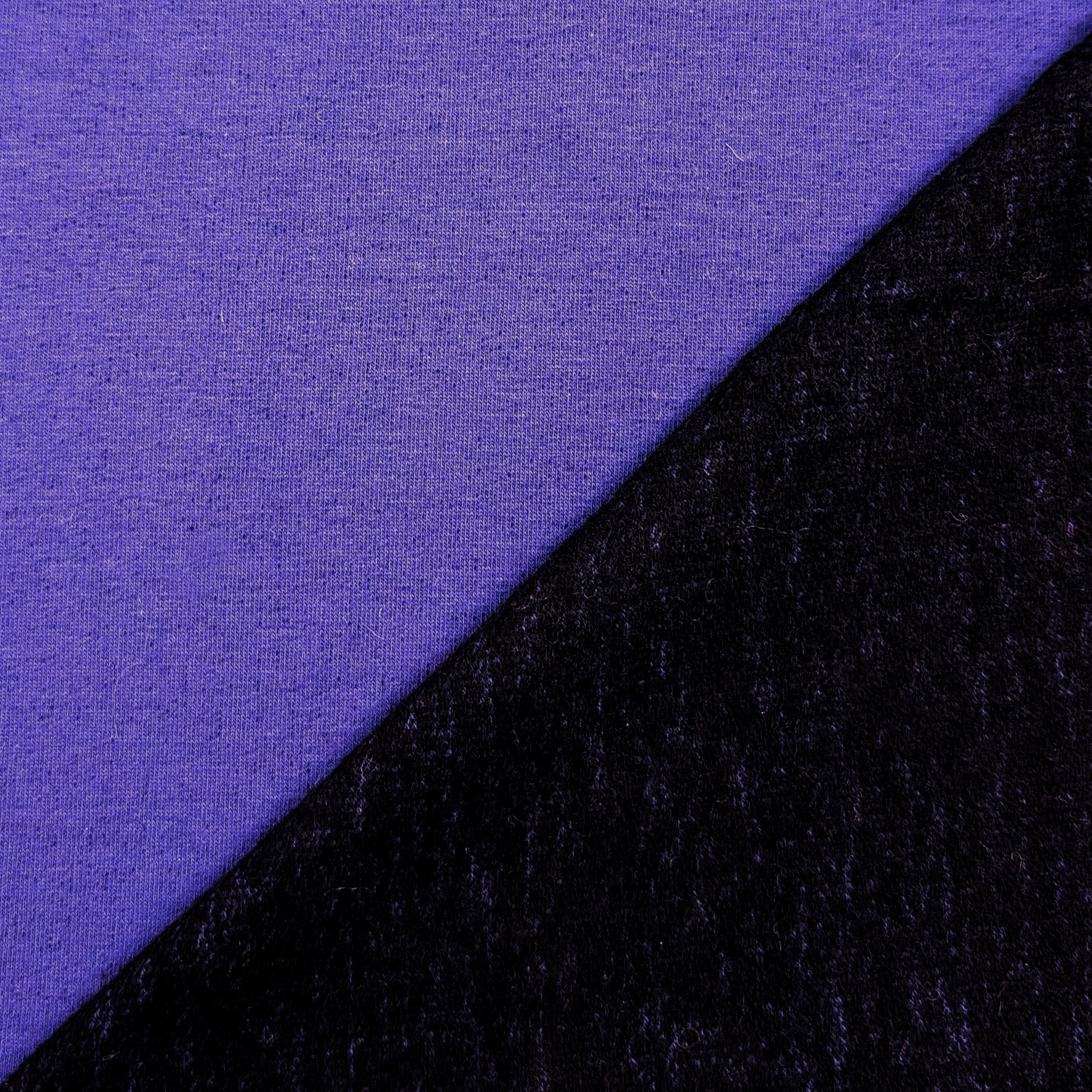 Double Side Black and Purple Sweatshirt Image