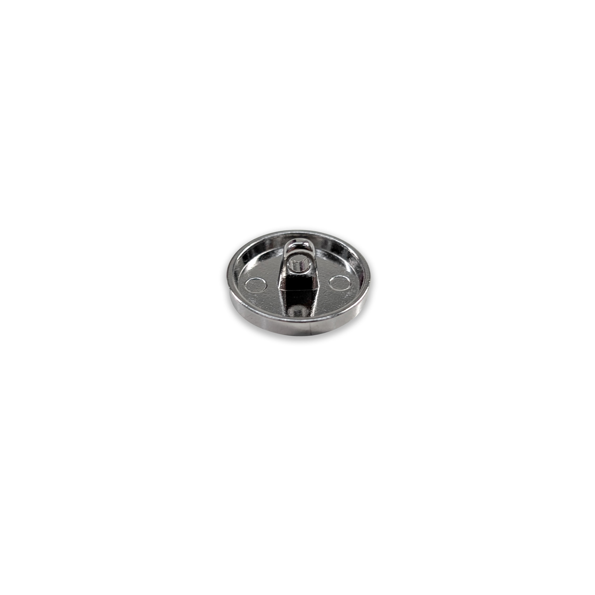 Silver Metal Button Image