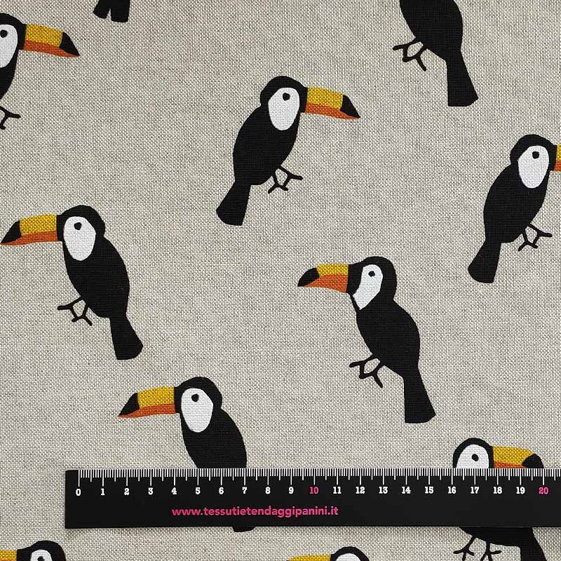 Half Panama - Toucans  Image