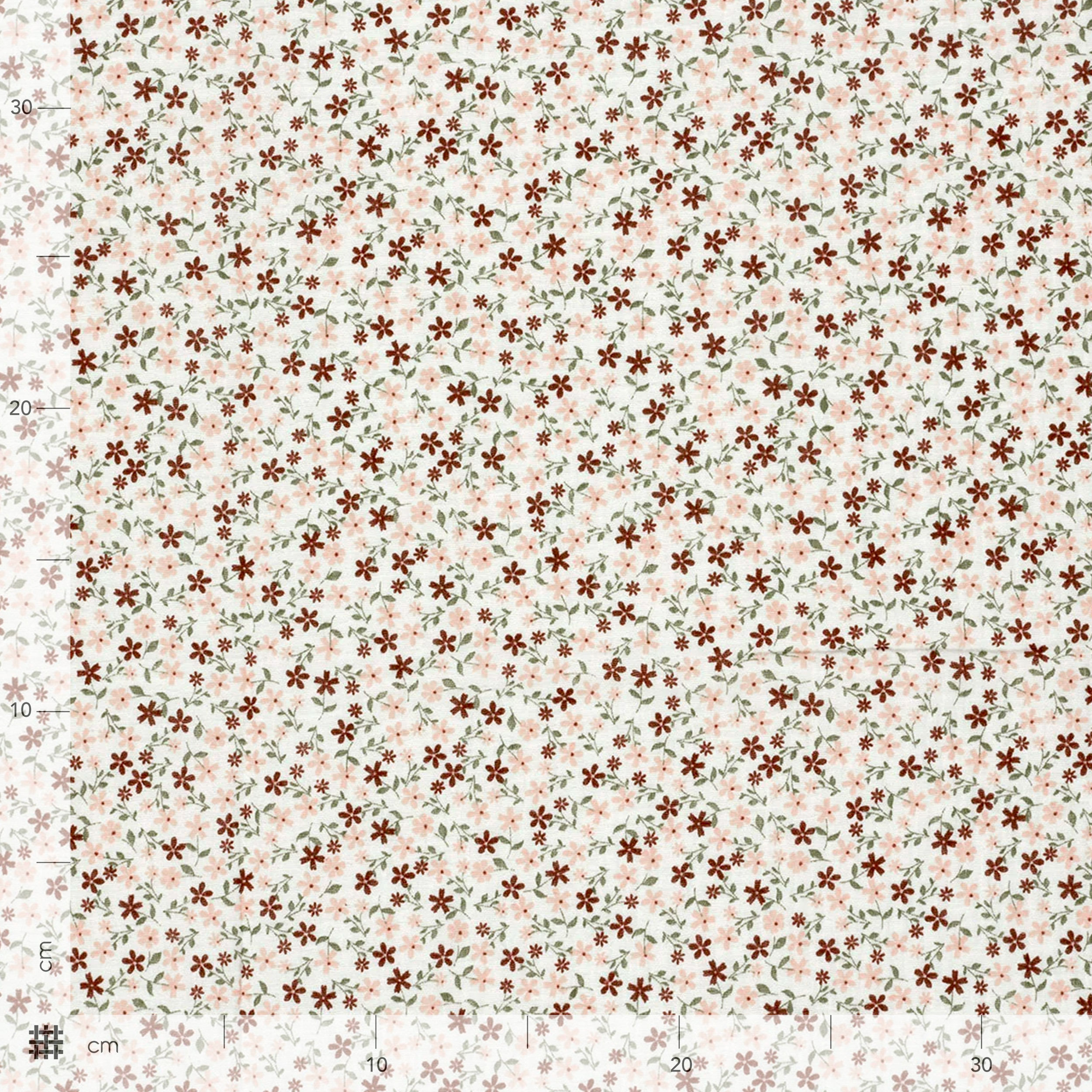 Cotton Muslin Mini Daisies Image