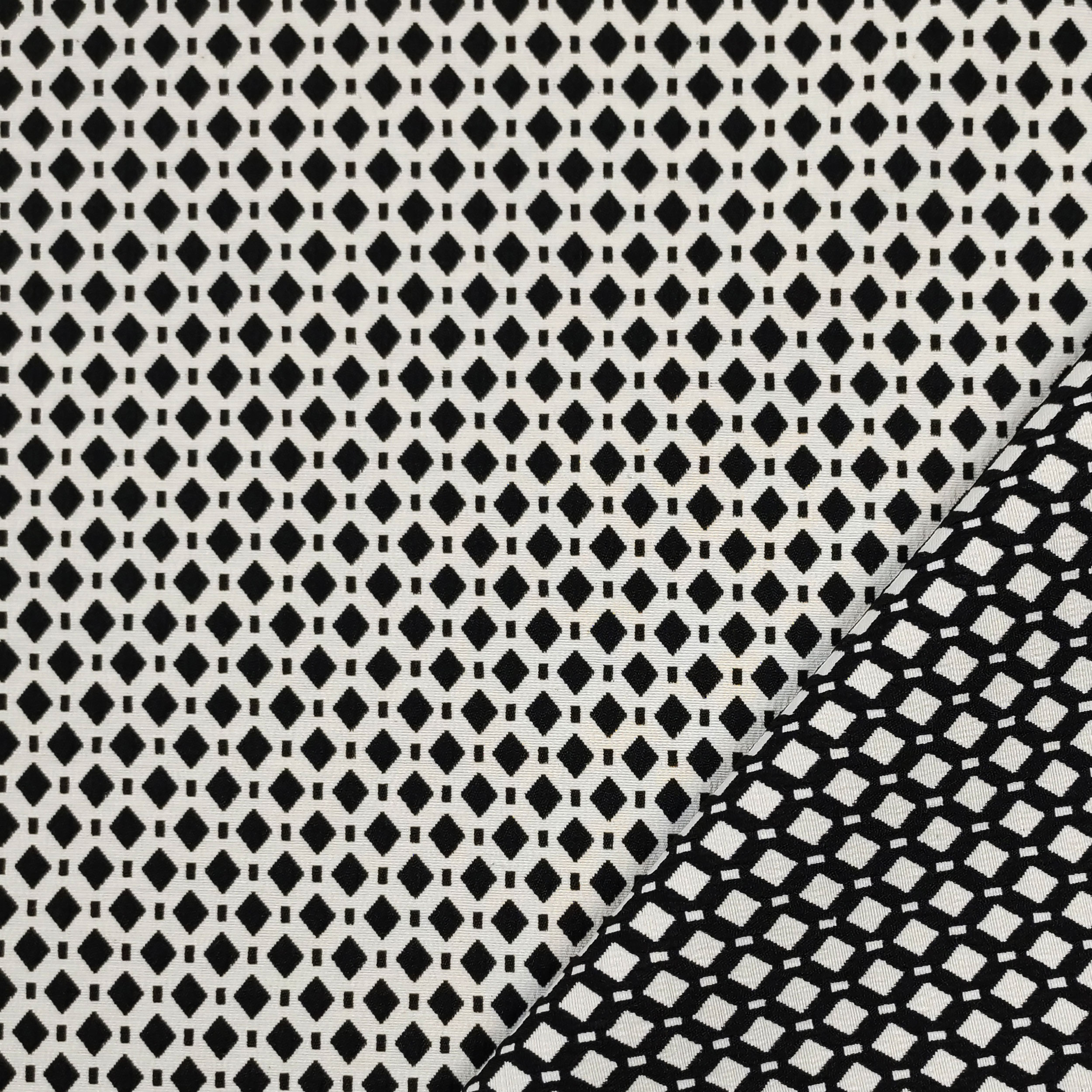 Moda Rombi Tissu stretch noir