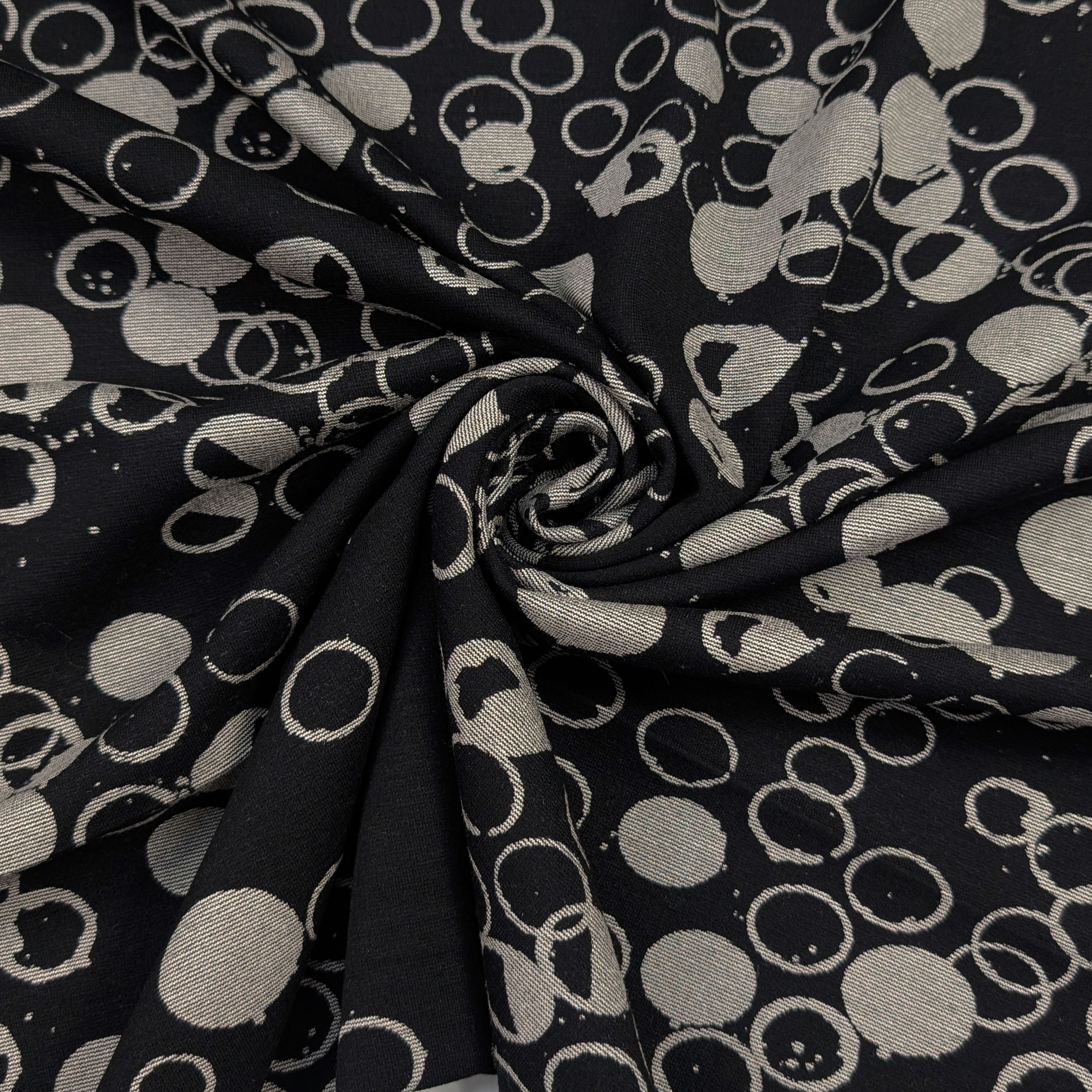 Milano Viscose Dot Circles