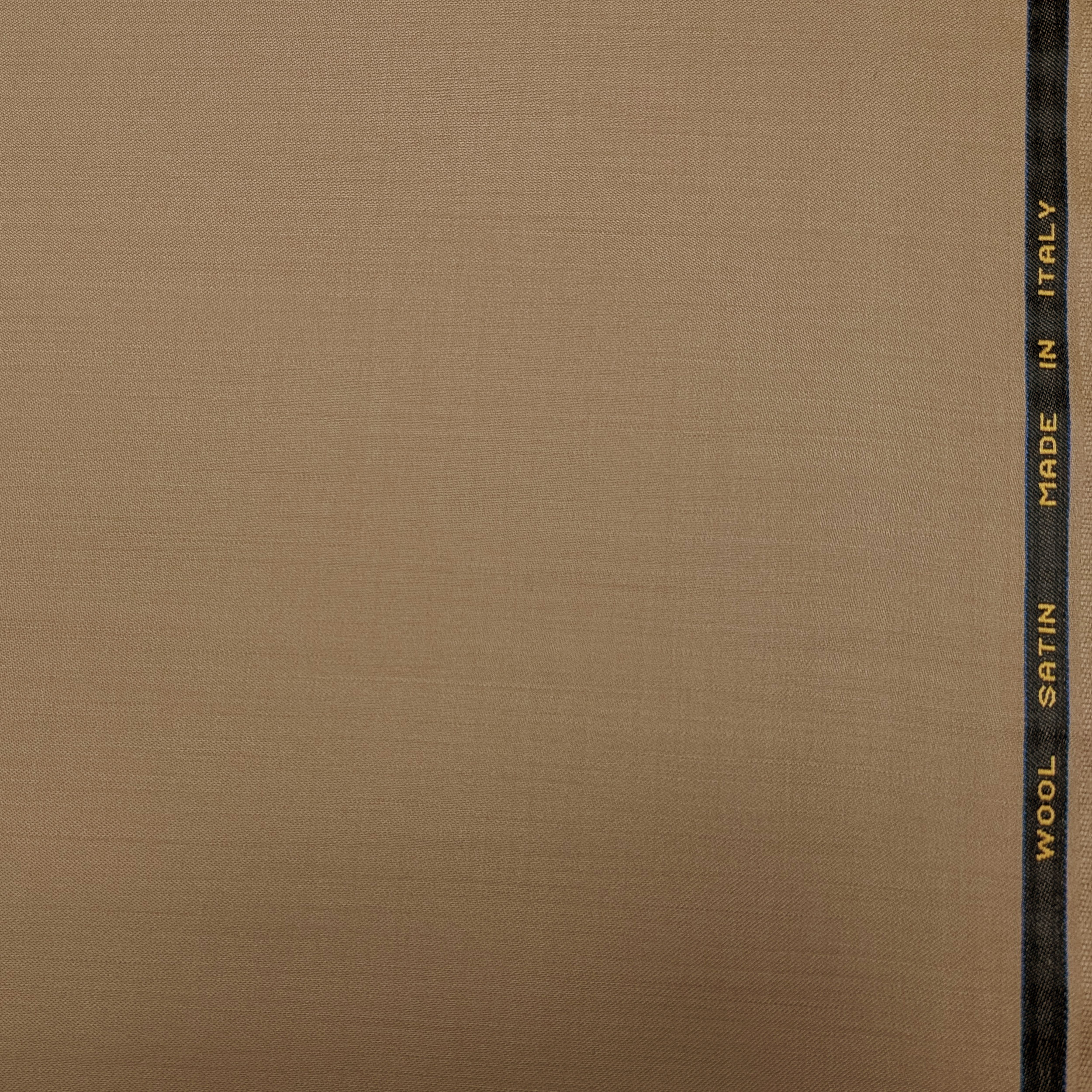 Stretch Wool Satin Camel Image