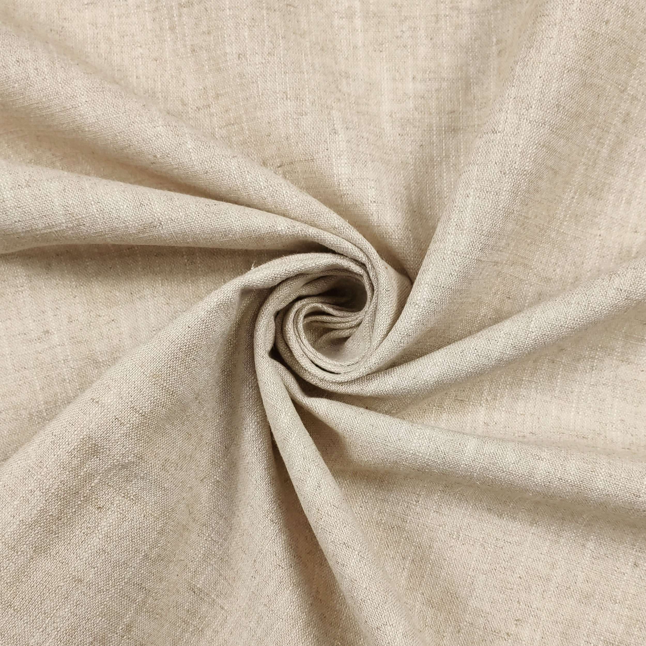 Unicolour Natural Linen Blend Image