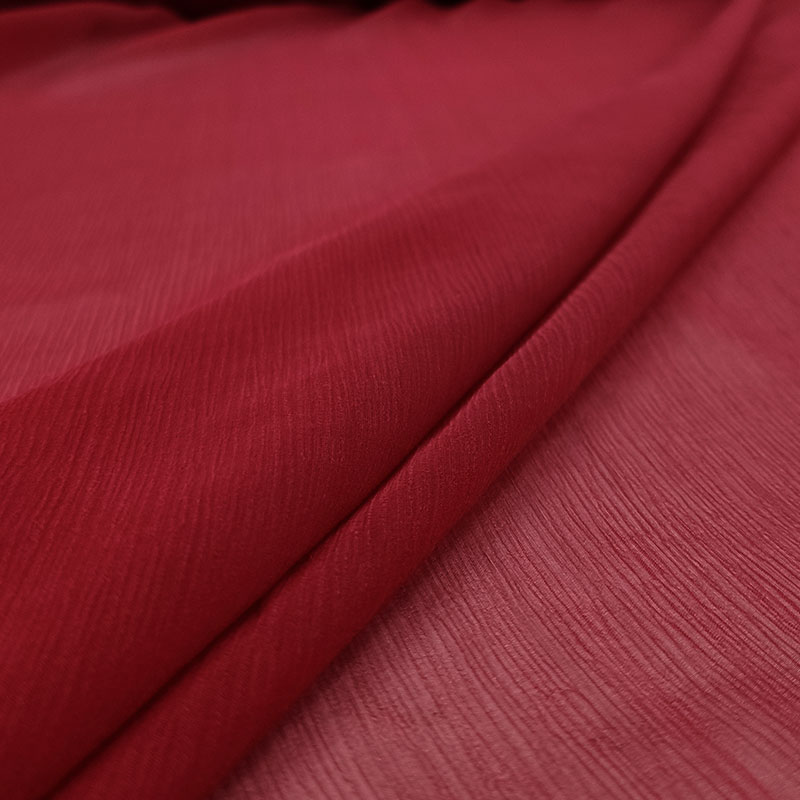 Dressmaking Silk Chiffon Plisse  Image