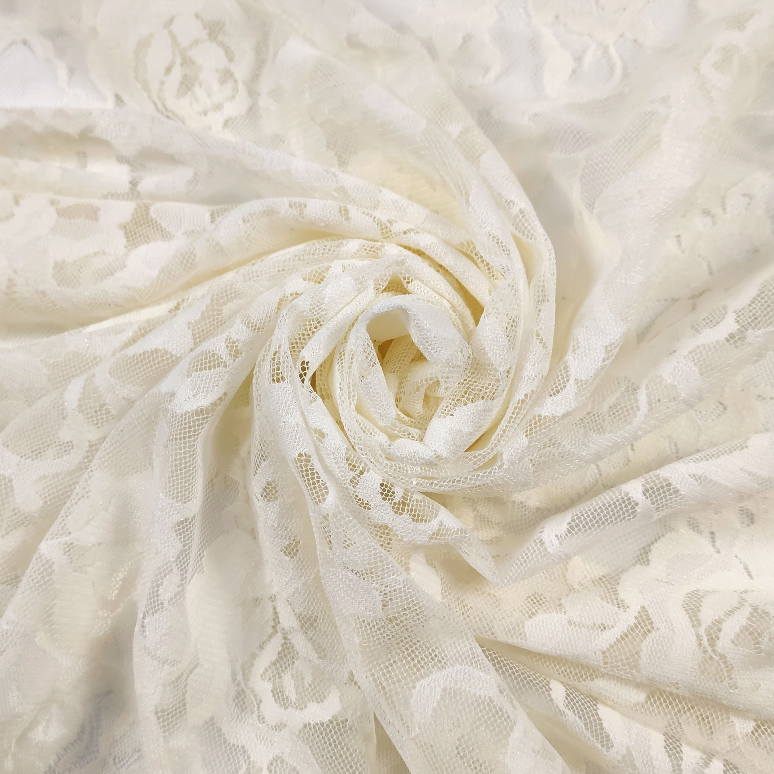 Elastic Lace with Roses Image