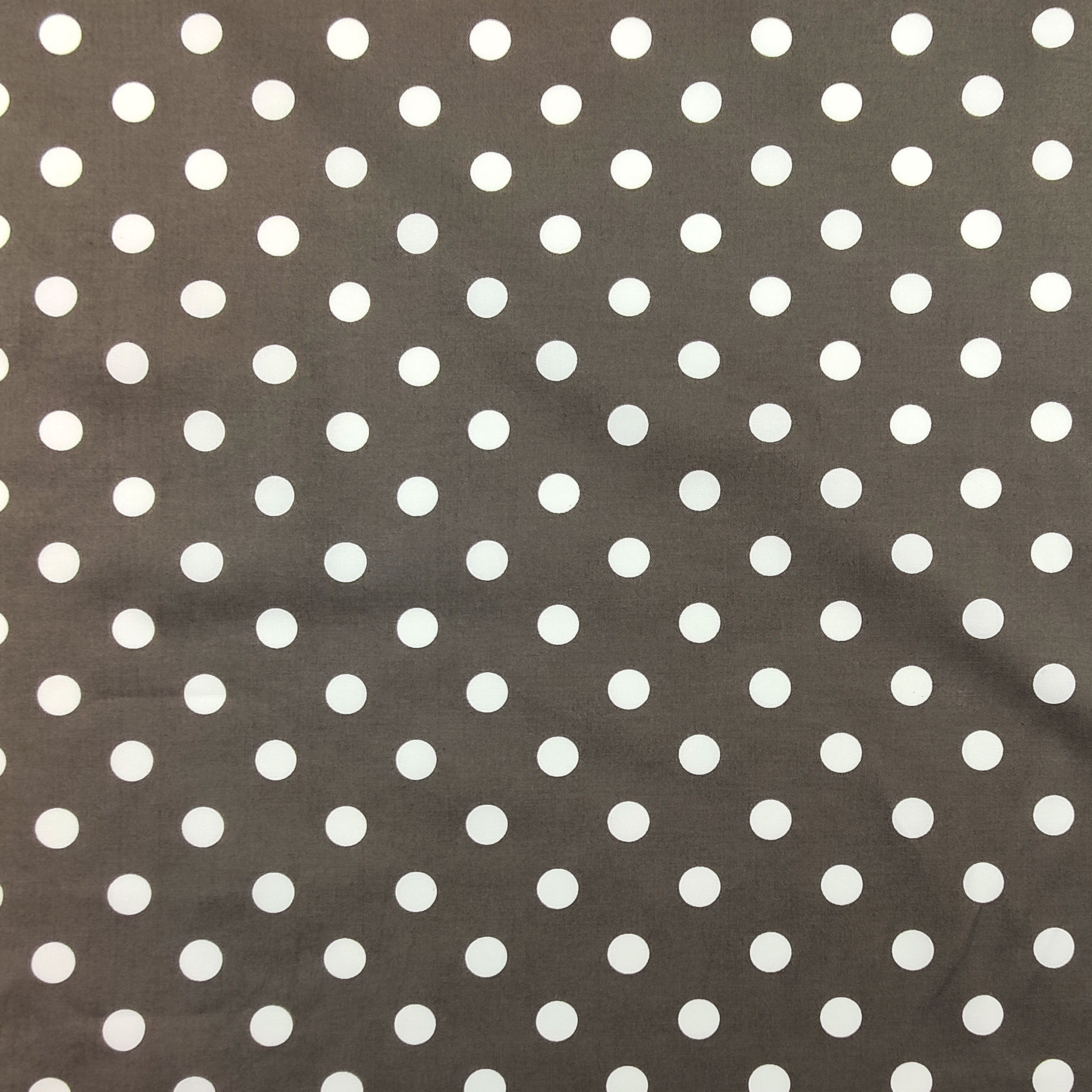Satin de coton Fashion à gros pois