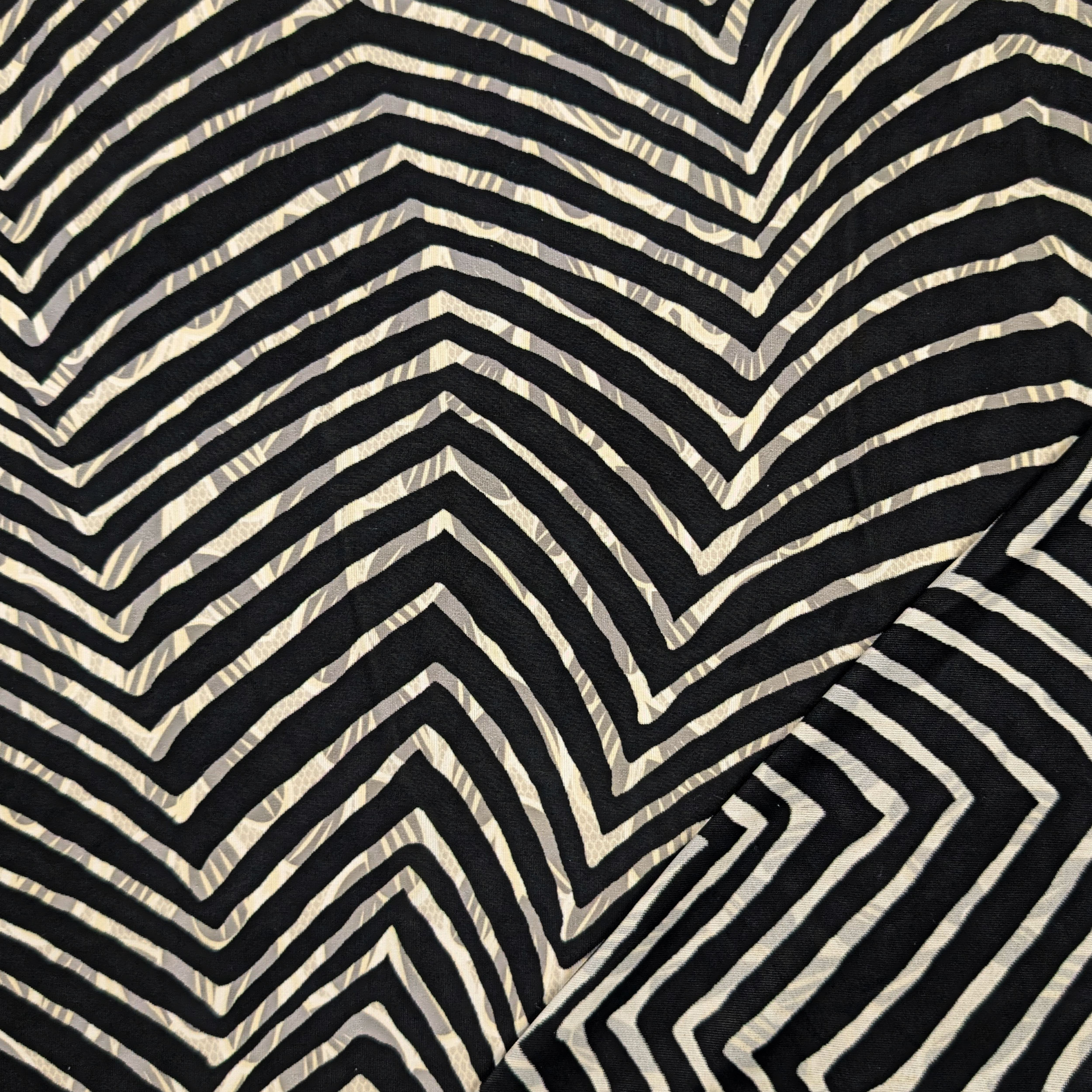Zebra gemusterte Strickmode Image