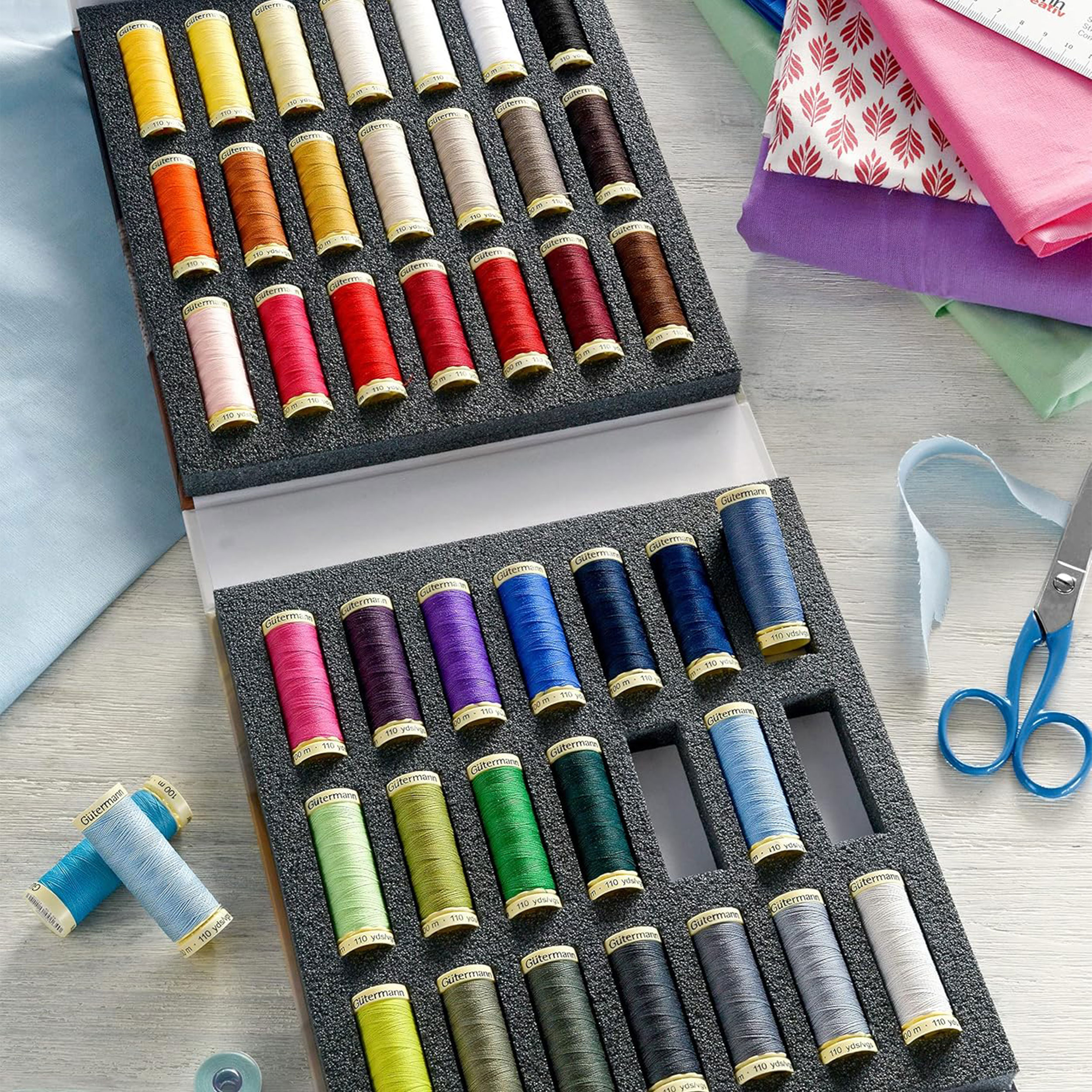 Gutermann Confanetto 42 Spools of Stitching Wire 100 m Image