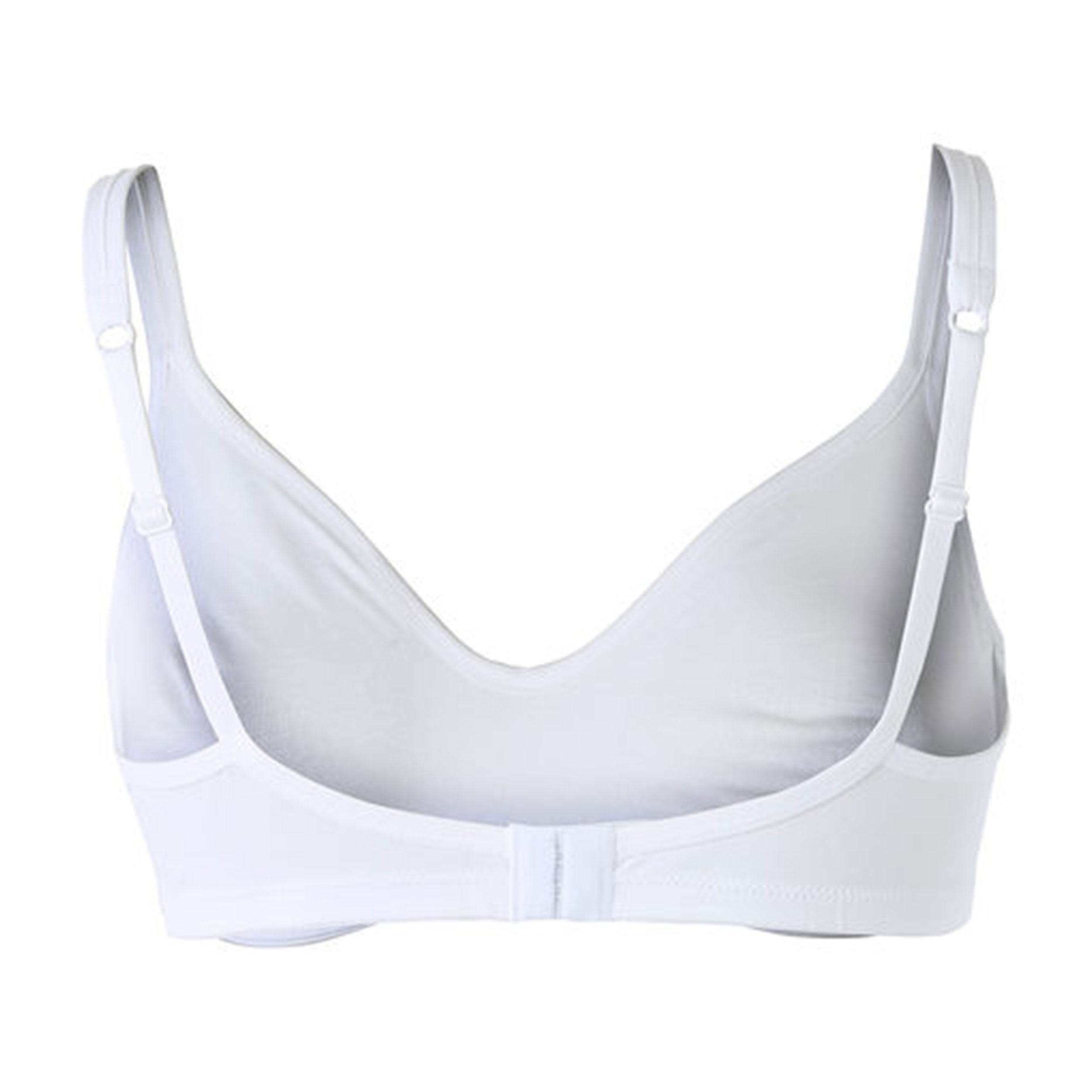 Gios Basic White Cotton Bra Image