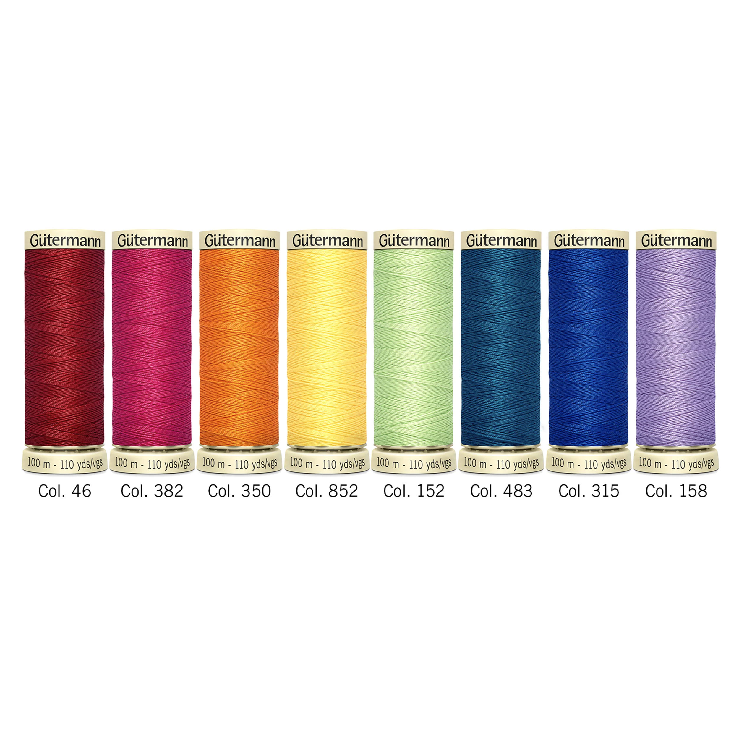 Gutermann Fashion Set 8 Spools of Thread 100 m Image